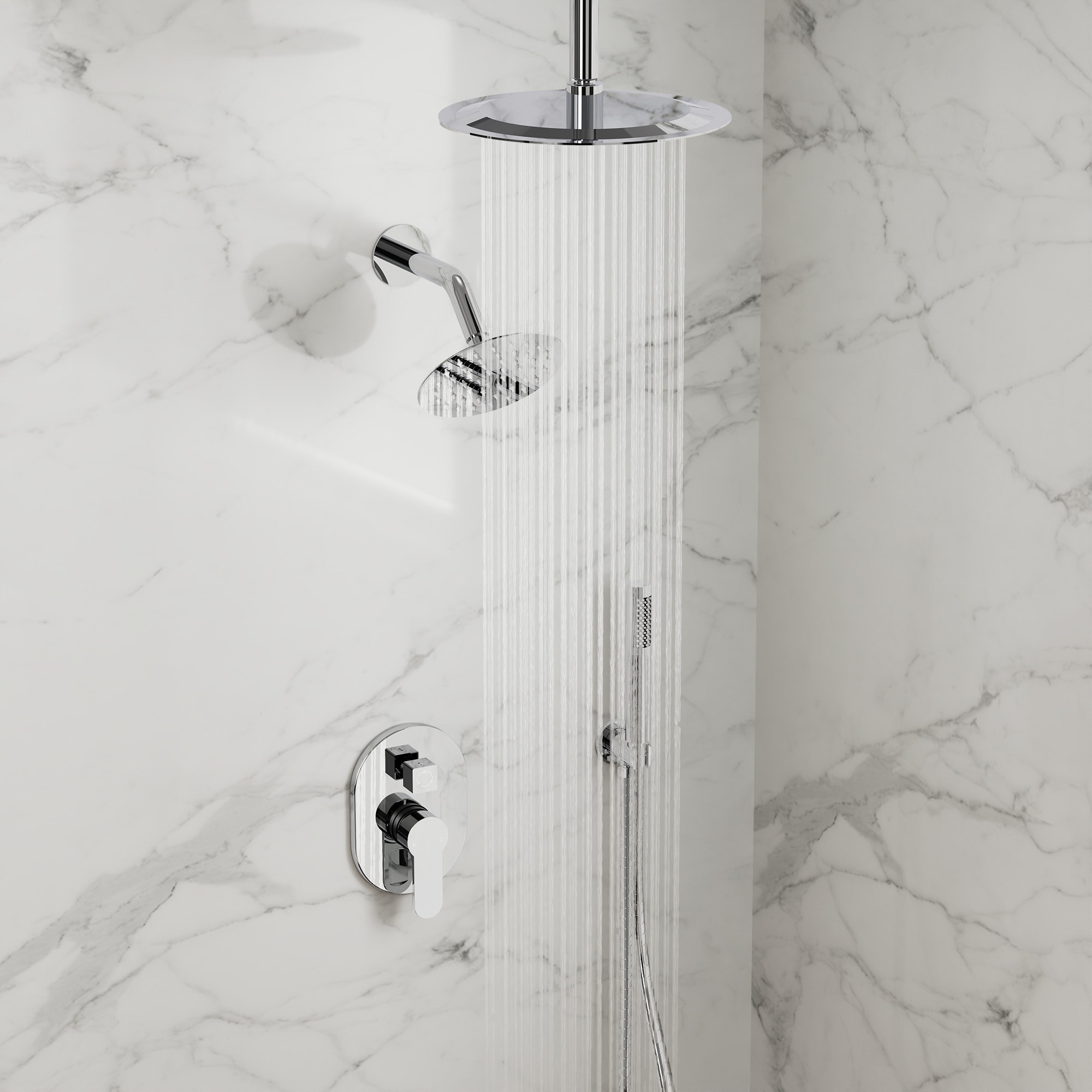 GRANDJOY FL23668-OR Tub-Shower-Faucets - View #12