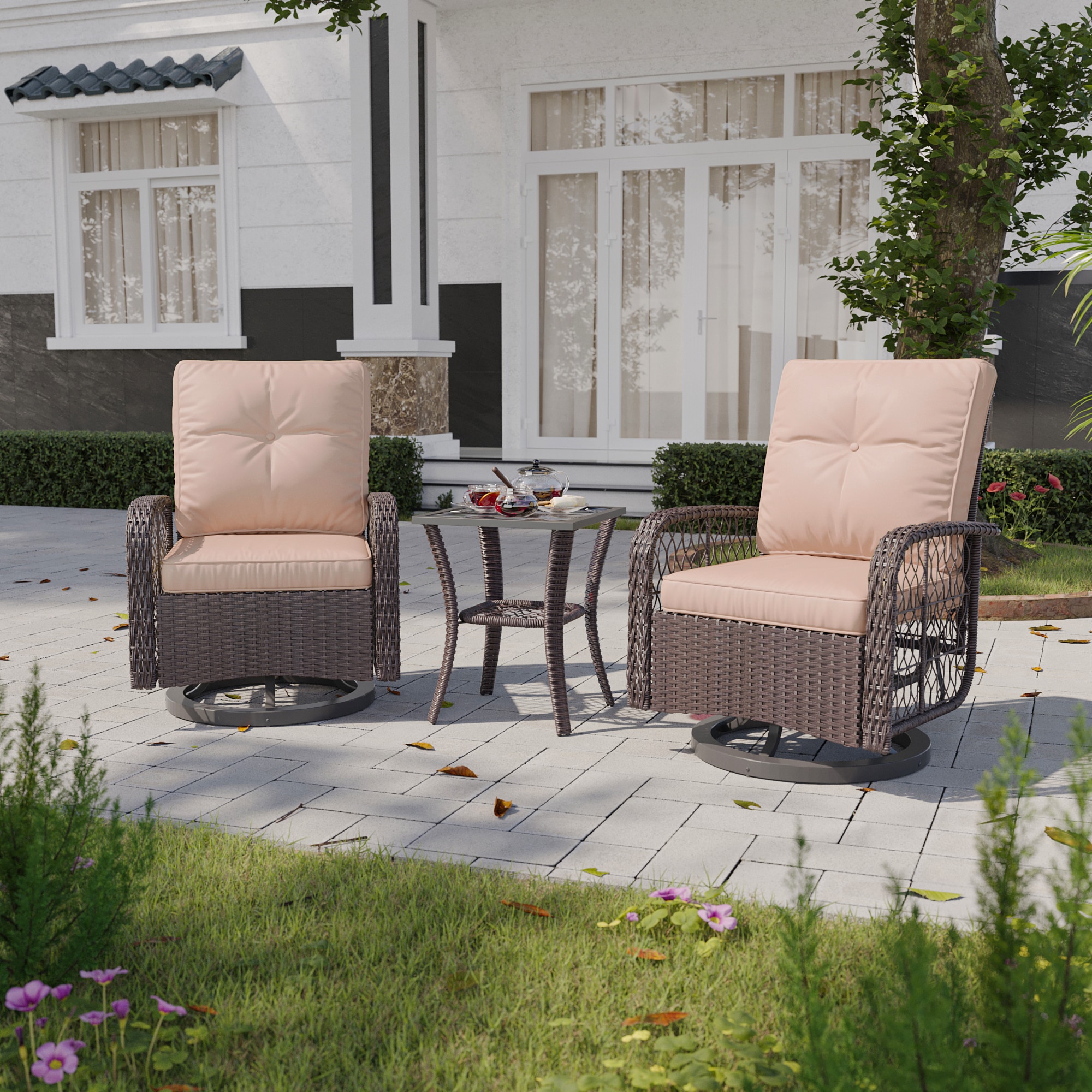 AOXUN PA-120GR09 Patio-Conversation-Sets - View #8