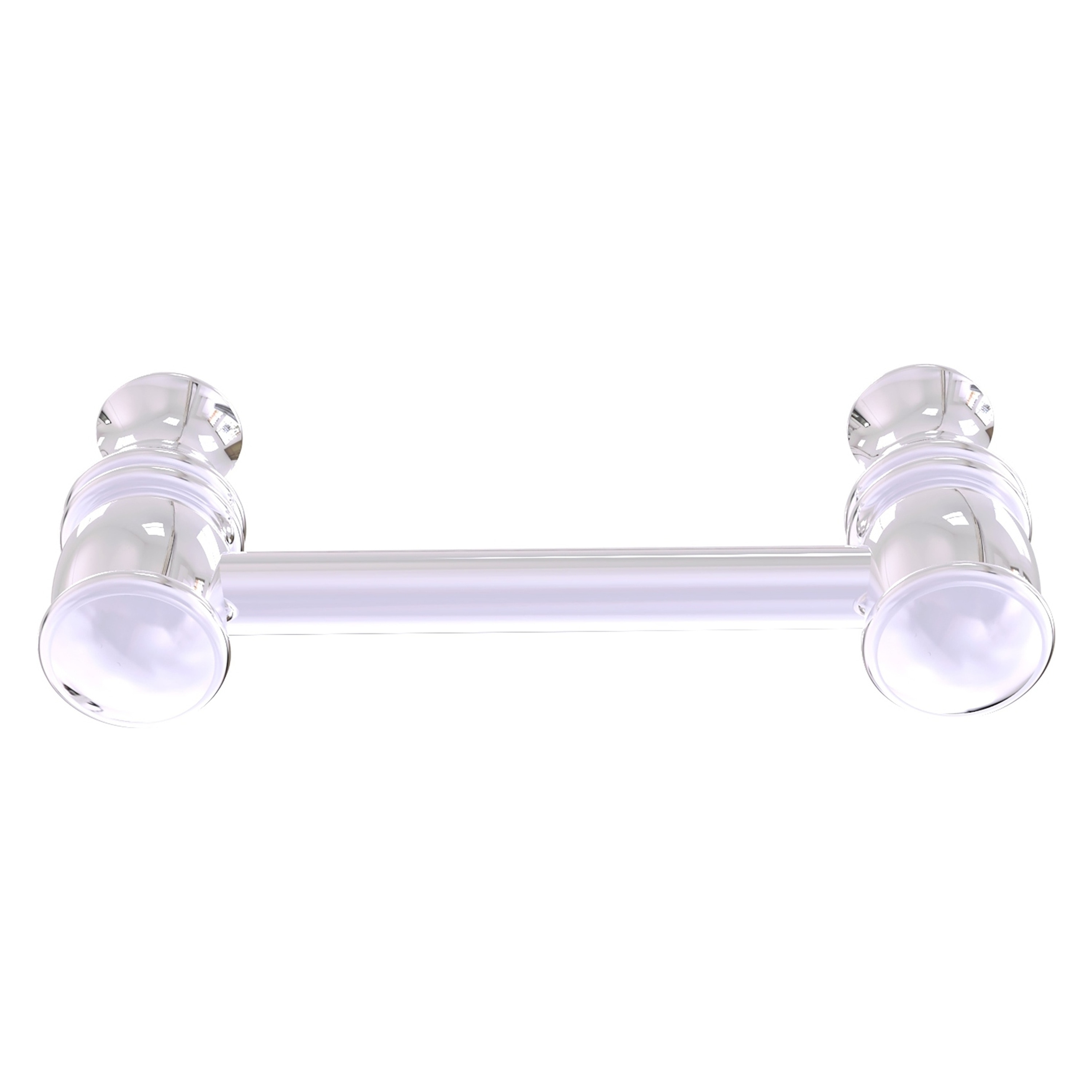 Allied Brass CL-30-3-PC Carolina 3-in , 76mm Center to Center Polished Chrome Dual Mount Cylindrical Bar For Use on Appliances Drawer Pulls