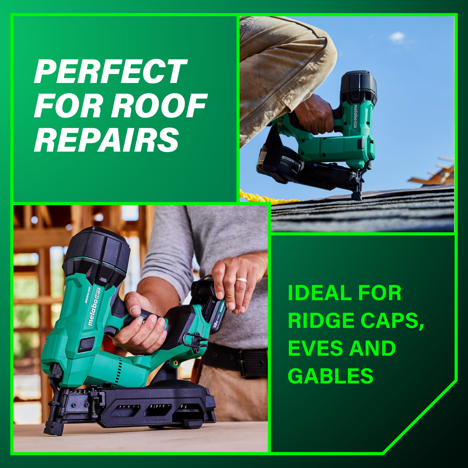 Metabo HPT NV1845DAM Roofing-Nailers - View #4