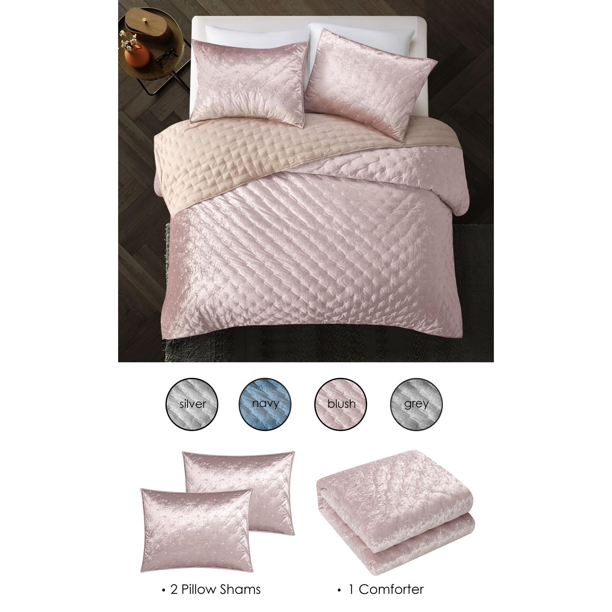 Grace Living GCS359-02BHK-LS Comforters-And-Bedspreads - View #3