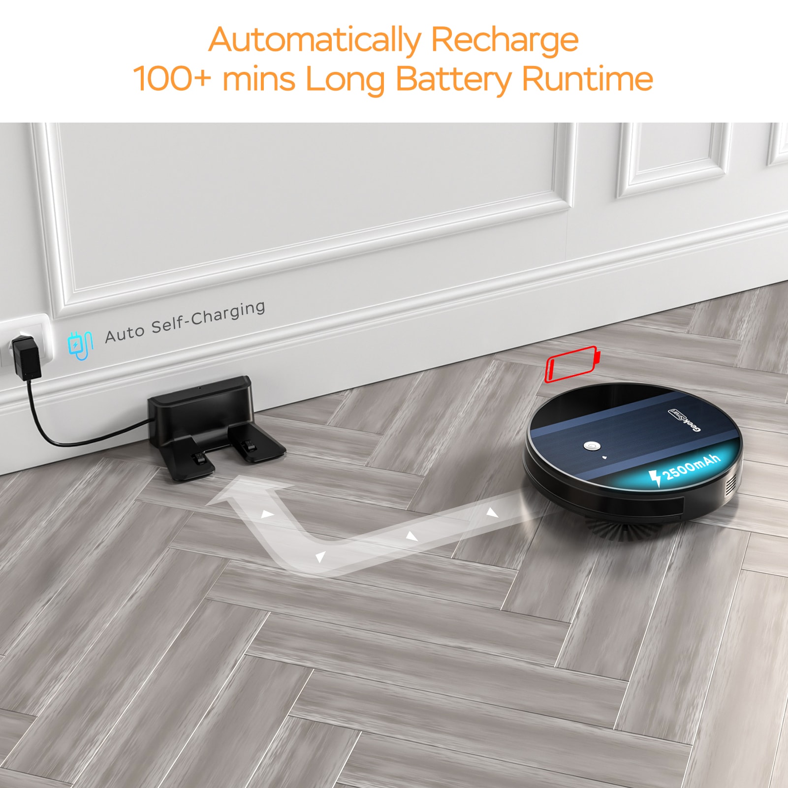 Mondawe MA-N255095WH Robotic-Vacuums - View #2