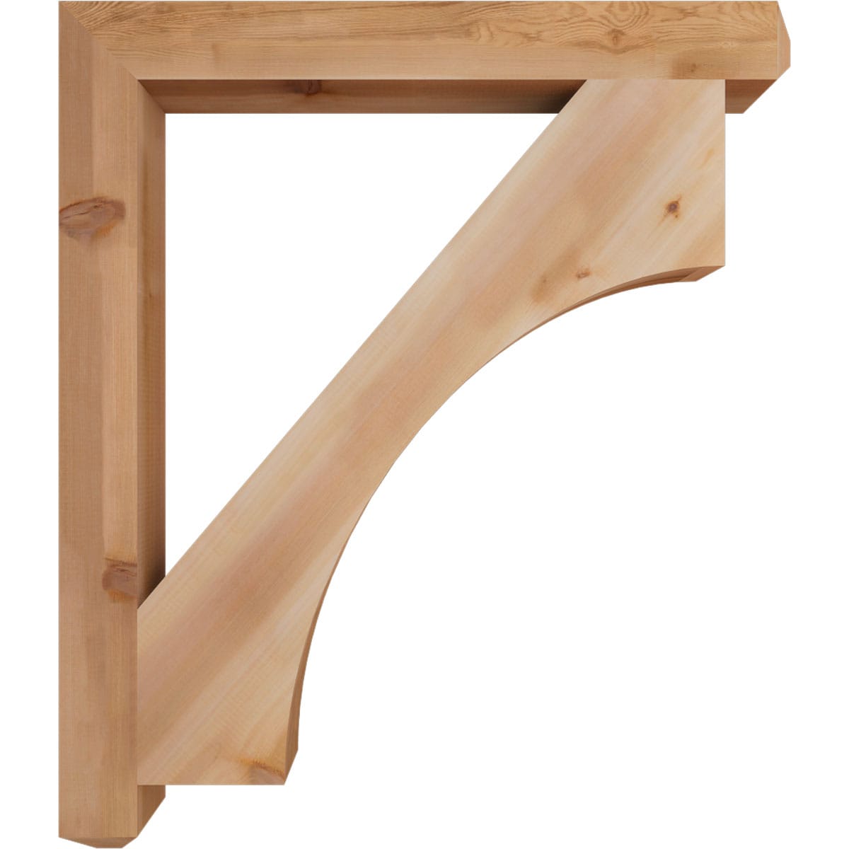 Ekena Millwork BKT04X38X44WTL04SWR Exterior-Brackets-Braces - View #3