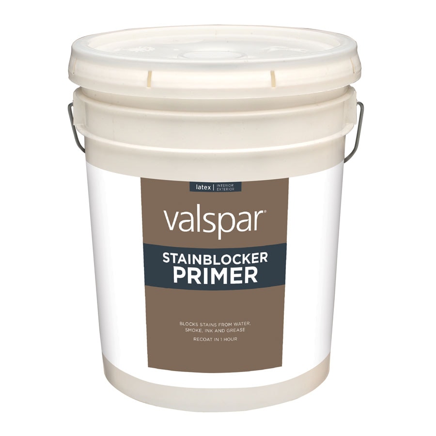 Valspar Primer 5 Gallon At Lowes Com   00383434 