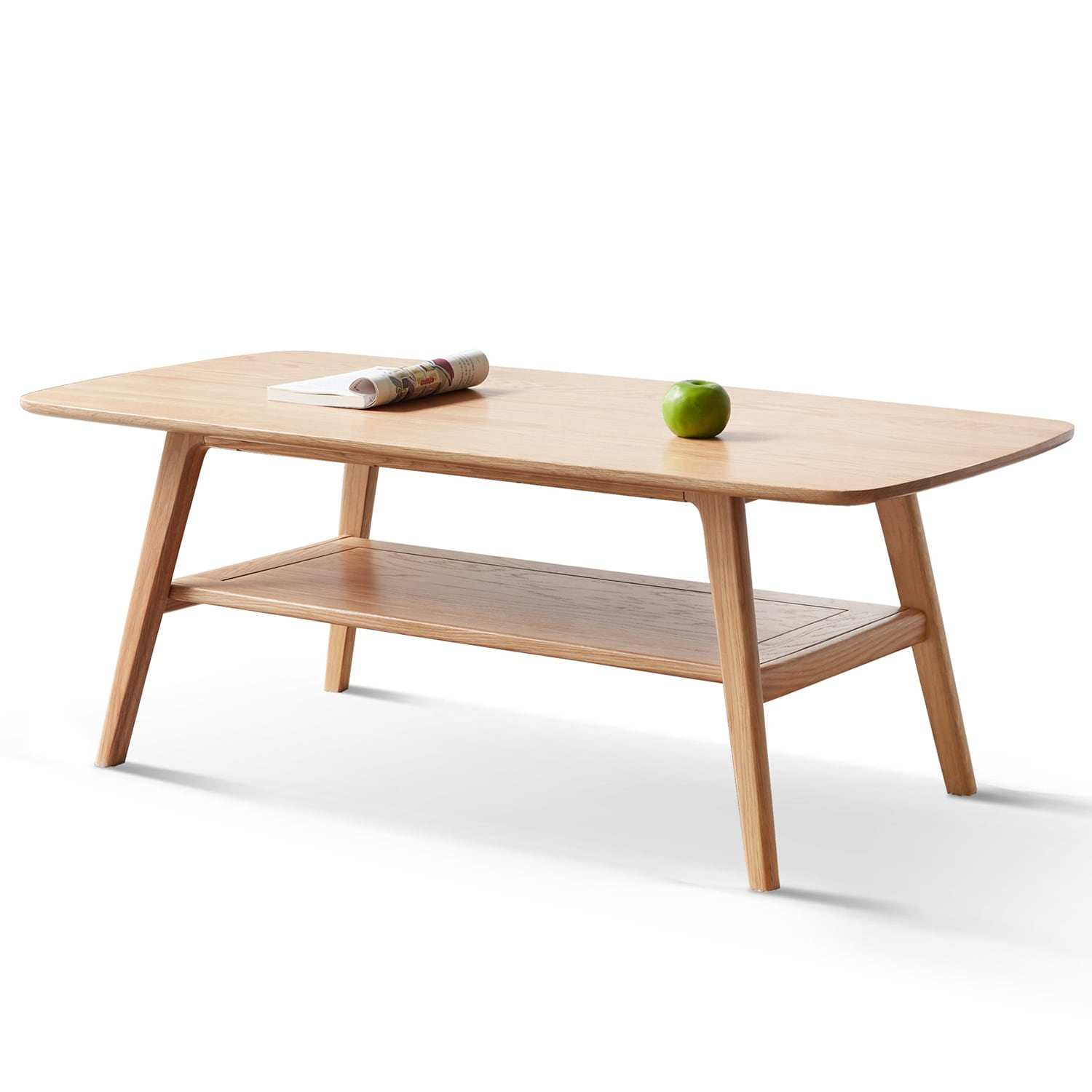 SINOFURN SYA480014BN 47.2-in Brown Classic Oak Standing Desk