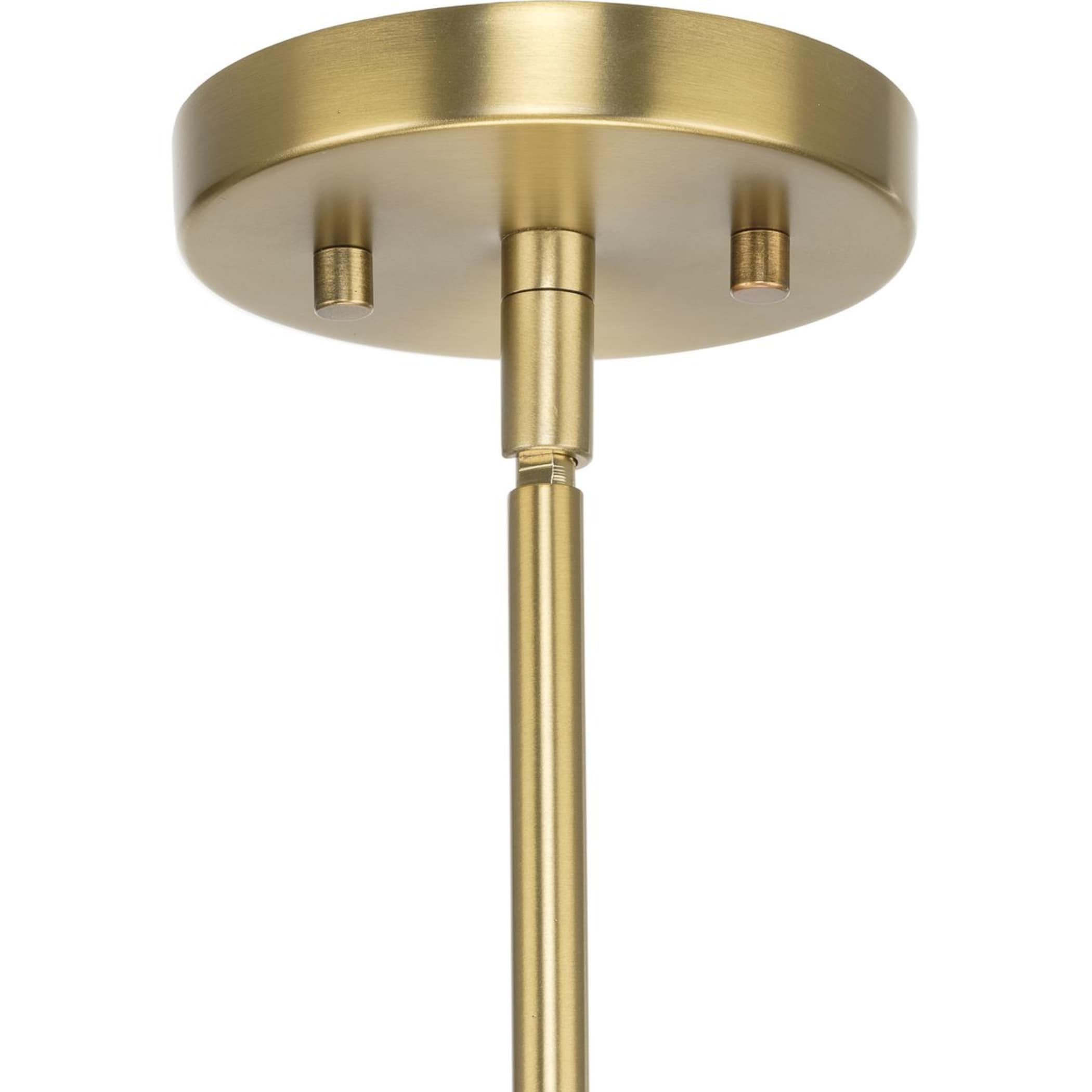 Arya Brushed Gold 12-Light Modern Linear Chandelier