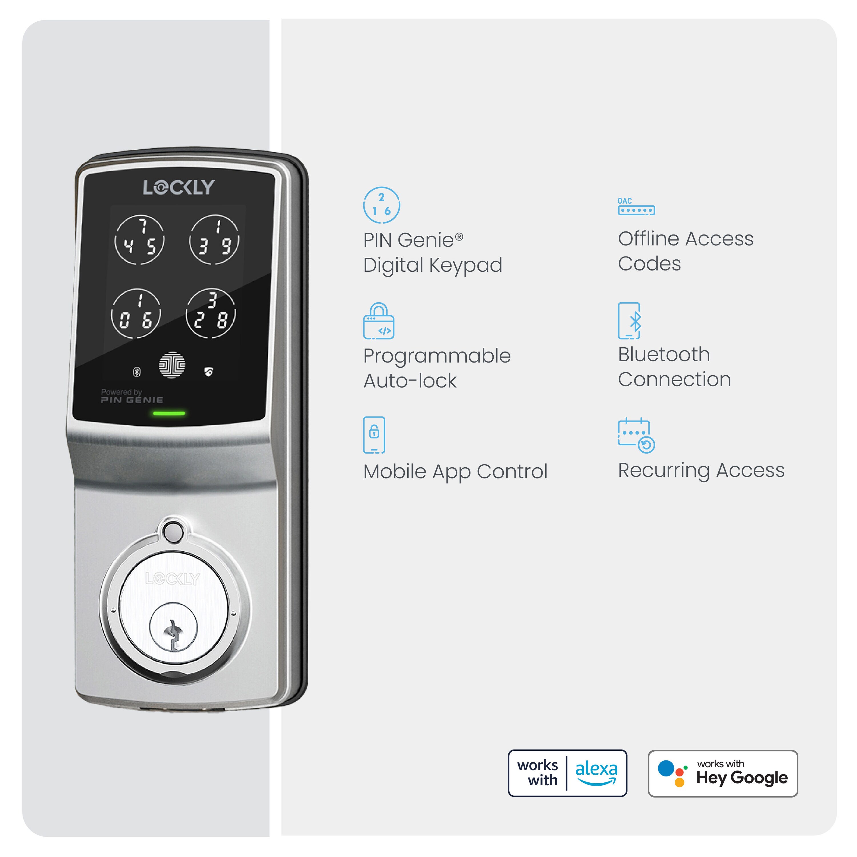 Lockly PGD7SSN Electronic-Door-Locks - View #11