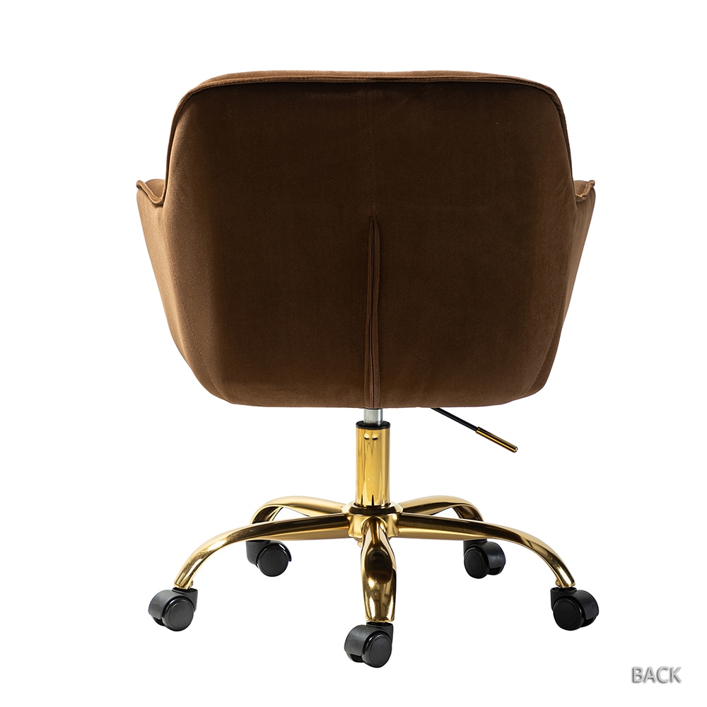 14 Karat Home OFDT0092-BROWN Office-Chairs - View #3