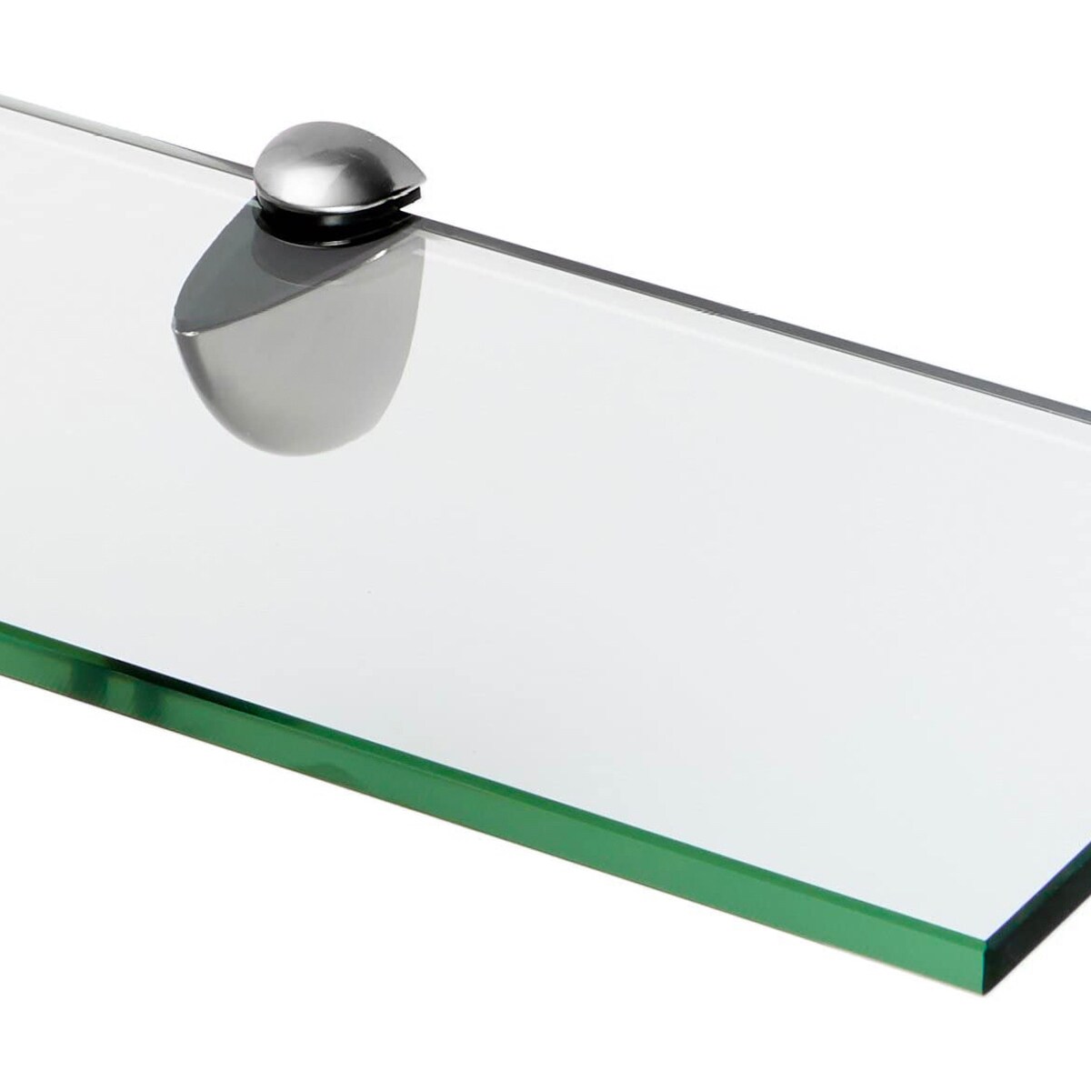 Spancraft Glass Cardinal Glass Shelf, White, 10 x 24 - 3