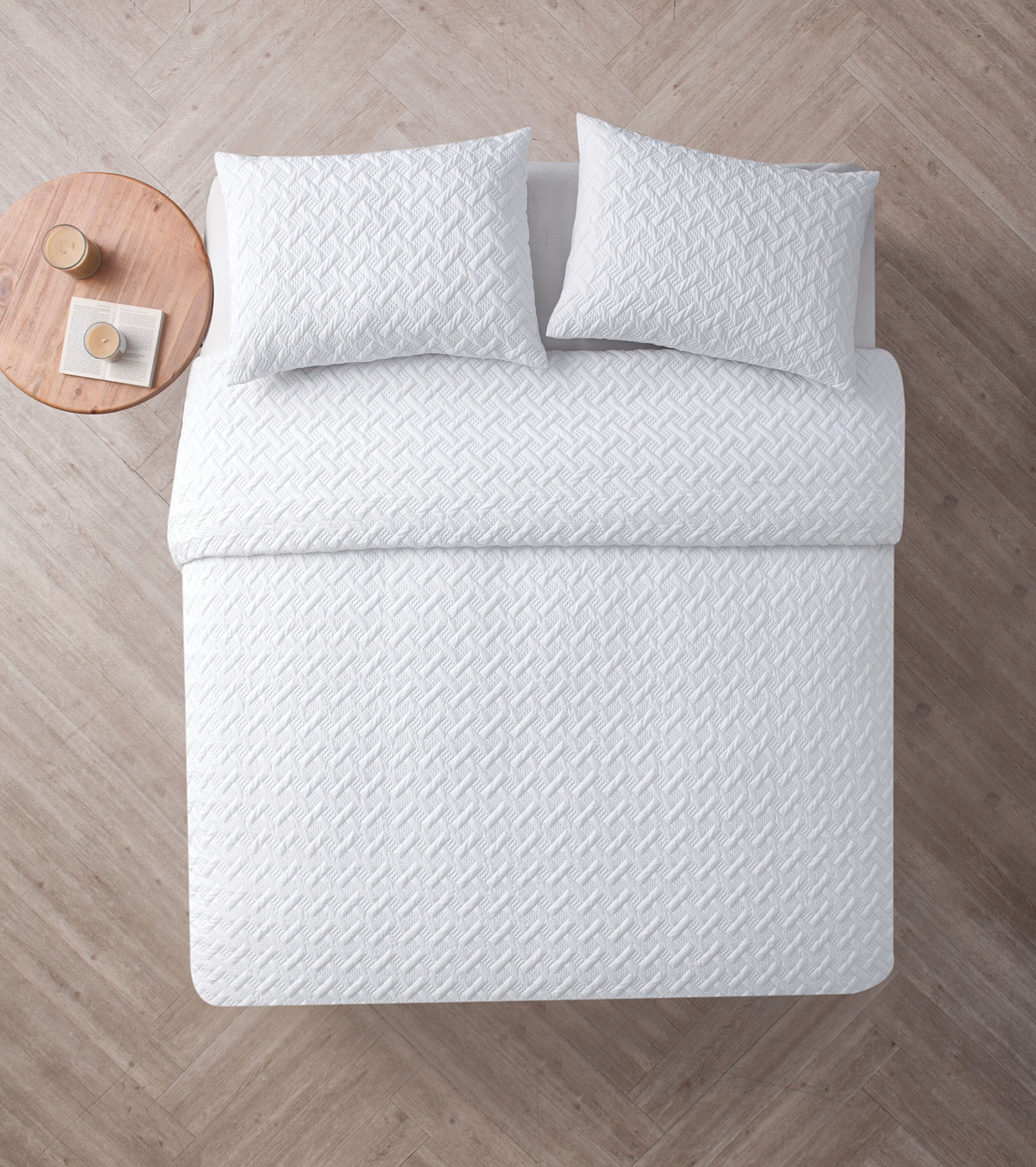 VCNY Home N113CSKINGINWHIT1 bedding - View #7