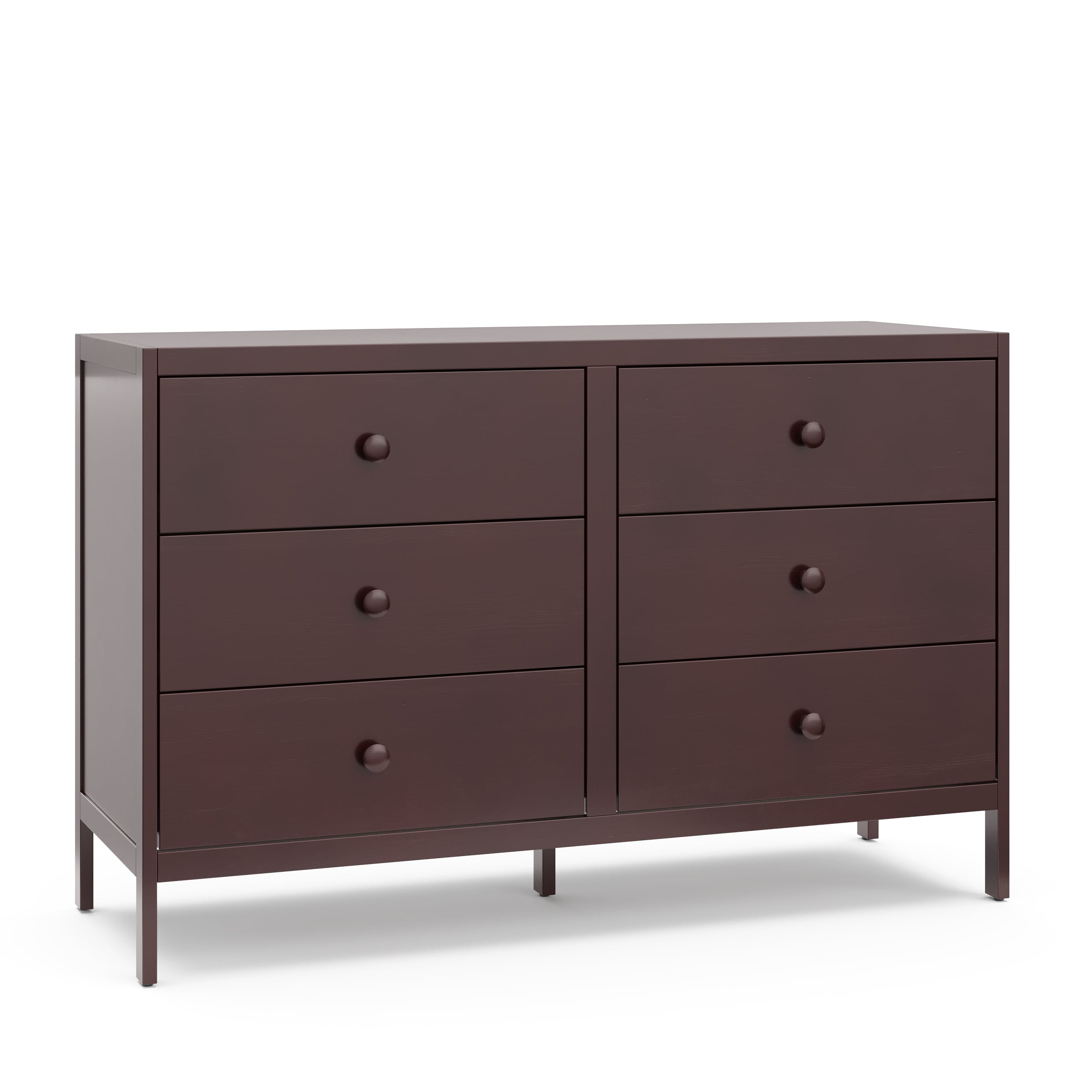 Graco 03716-309 Espresso Pine 6 -Drawer Standard dresser