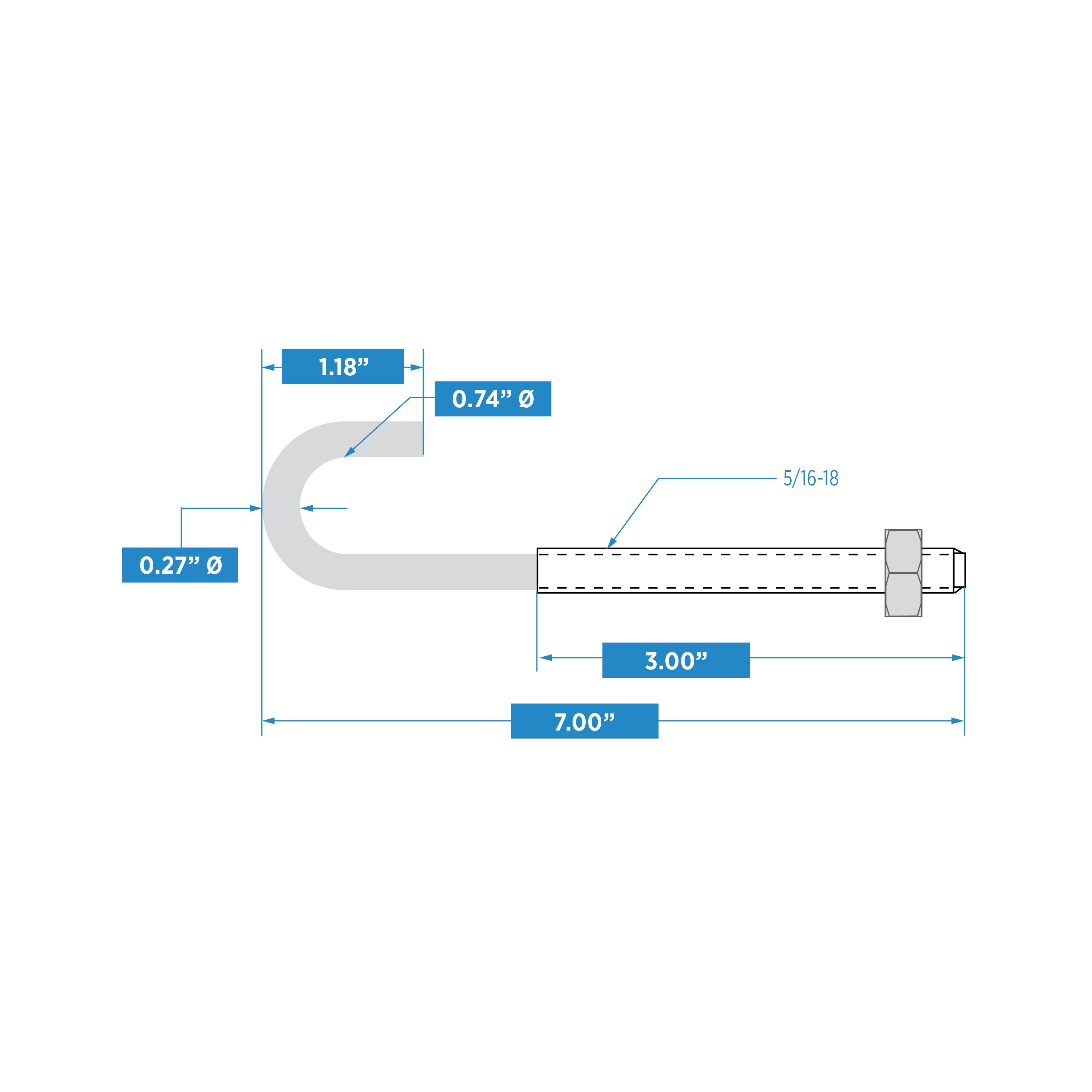 National Hardware N232-934 U-Bolts - View #4