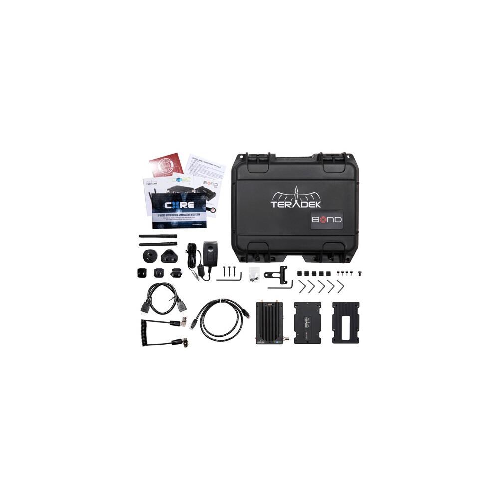  TCNCD374965 Teradek TER-10-0759-NAV BOND HEVC Backpack Streaming Solution with CUBE-755 Encoder and V-Mount Battery Plate- North America