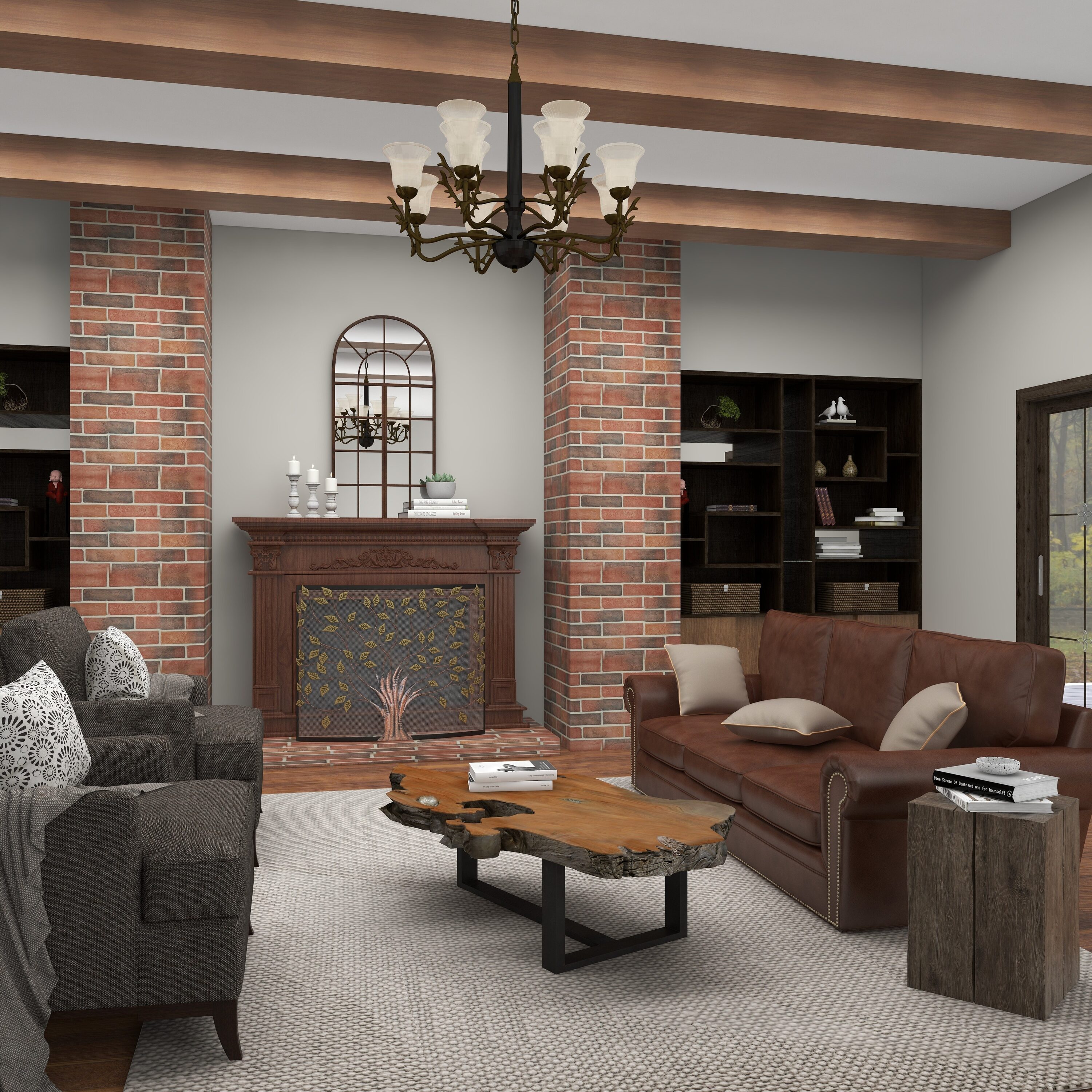 Grayson Lane 44543 Fireplace-Screens - View #6