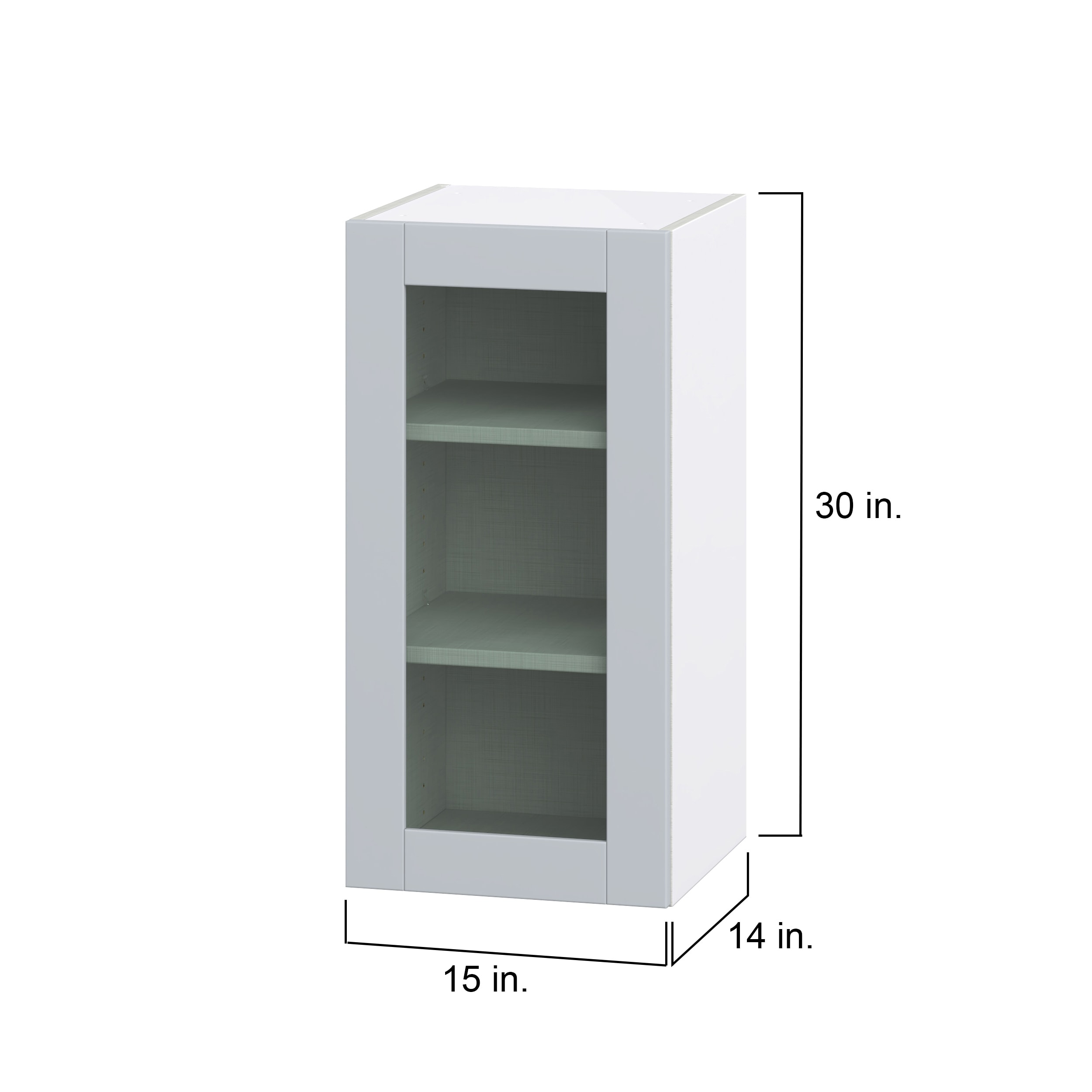 Hugo&Borg DSWG1530(L/R)-CH Cabinets-Kitchen - View #4