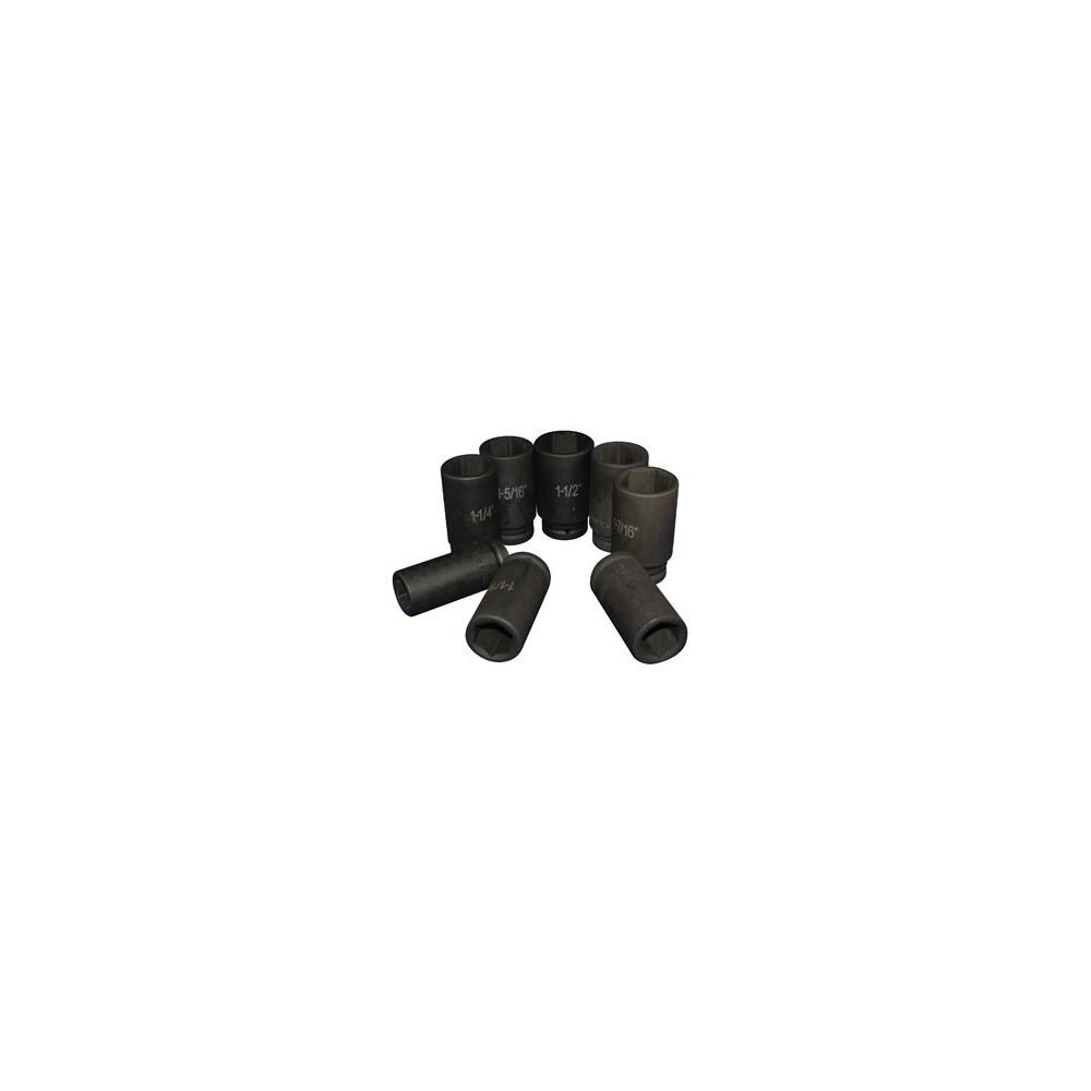 ATD MDCO4146  Tools -6400 8 Pc. 6-Point Deep Impact Socket Set