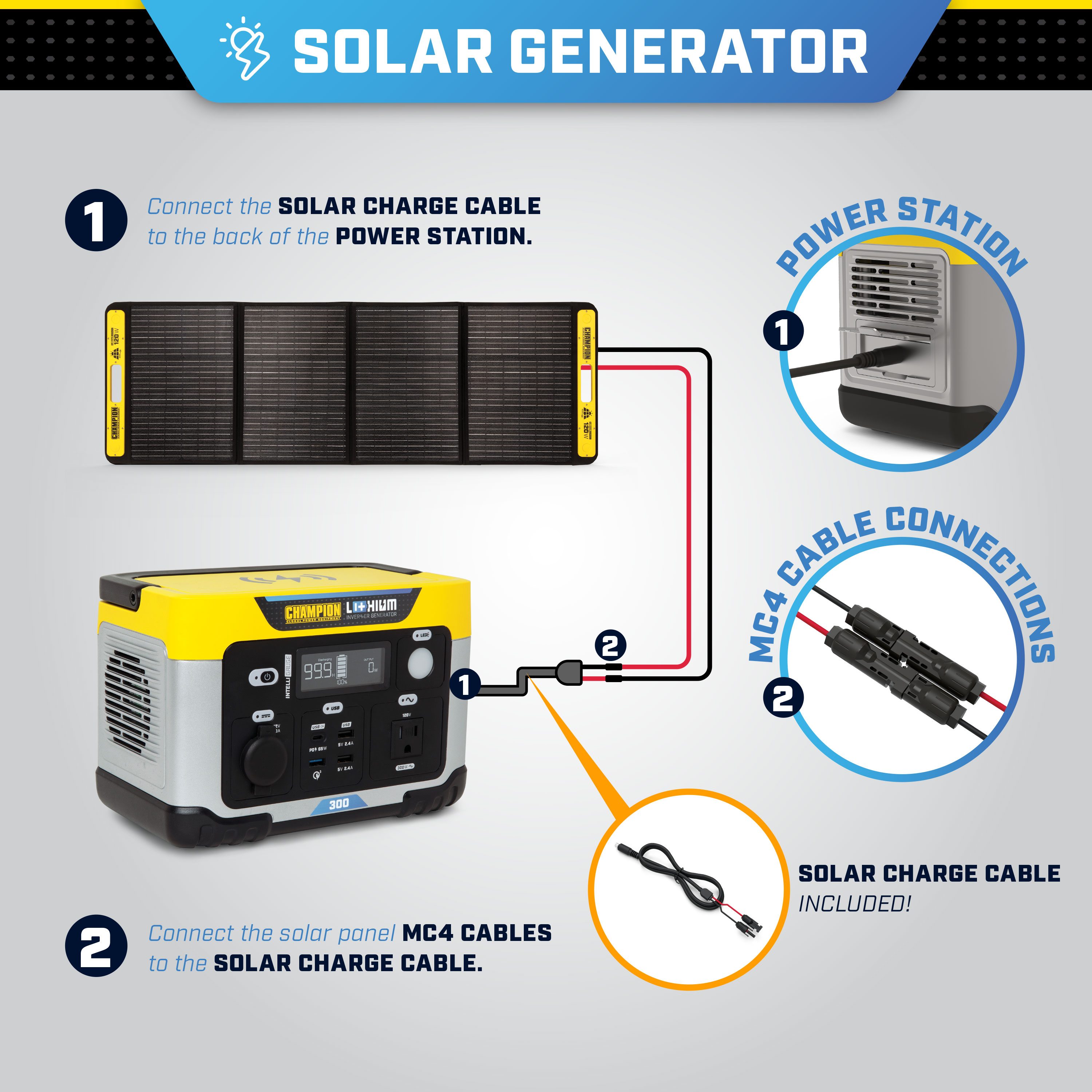 Champion Power Equipment 201188 Solar-Generators - View #12