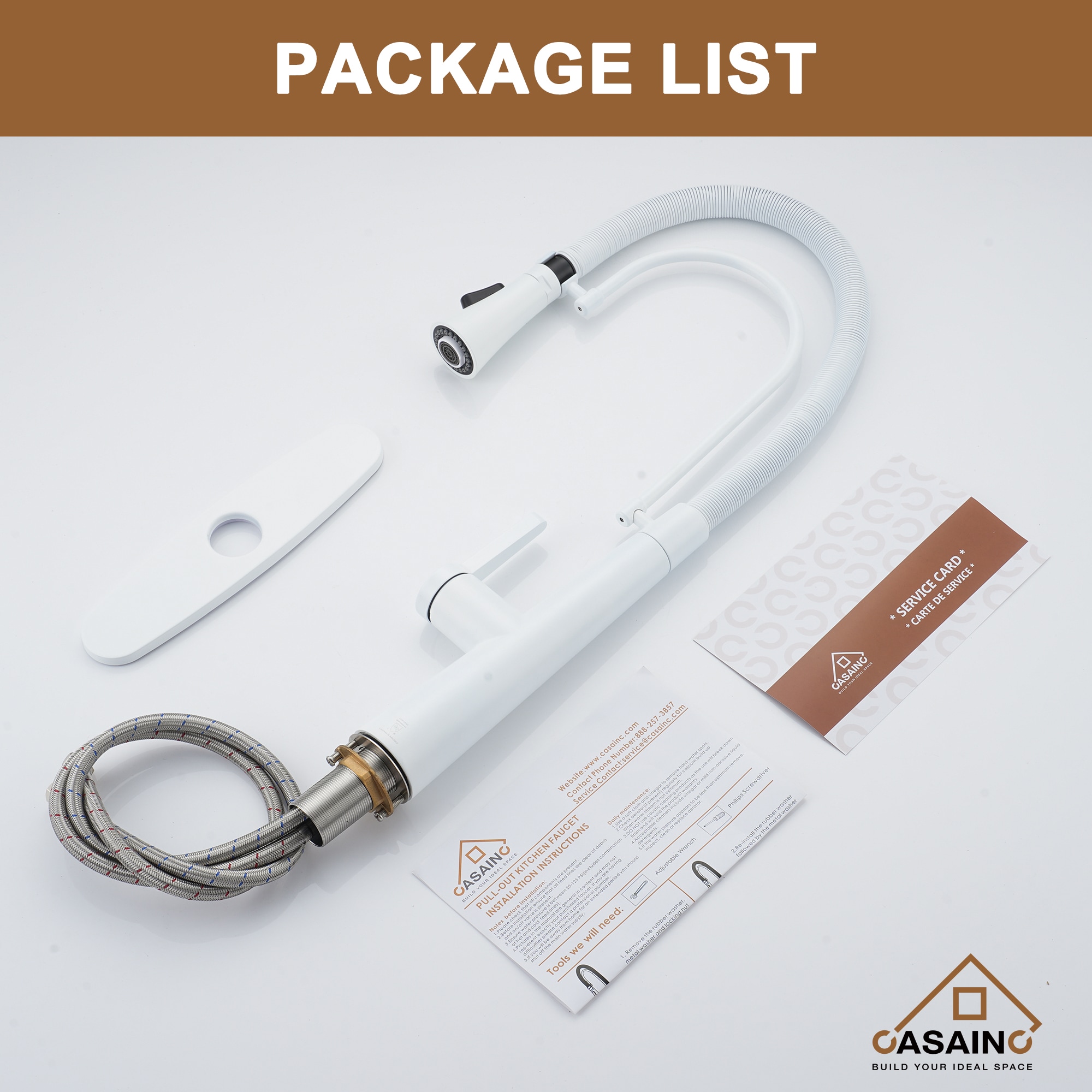 CASAINC CA-D0462-MW Kitchen-Faucets - View #7