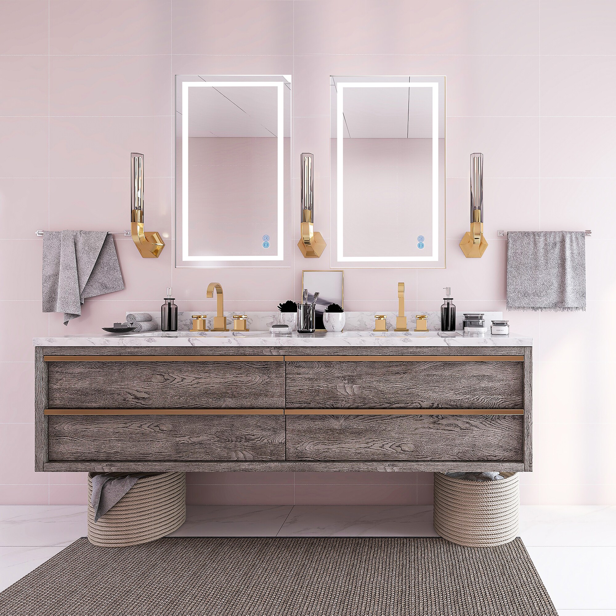 Edvivi WL2440 Framed-Bath-Mirrors - View #5