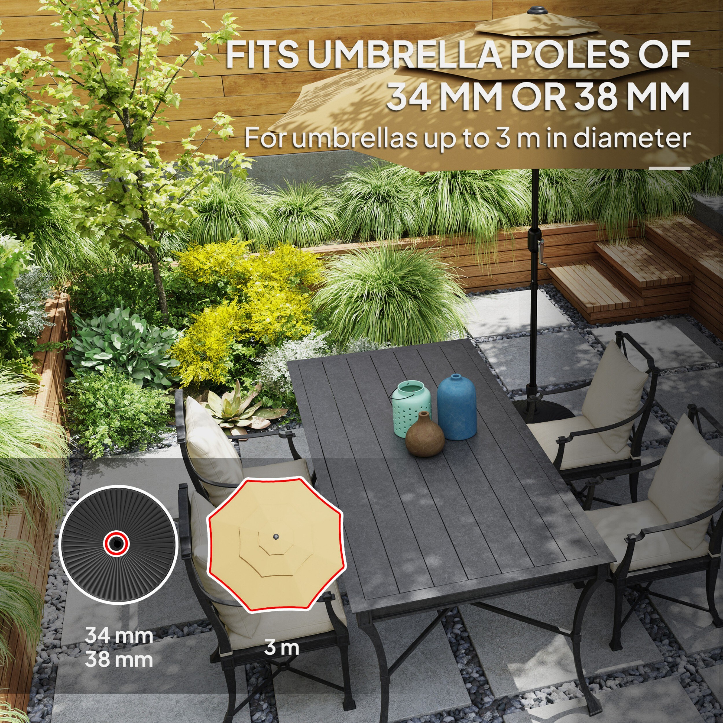ToolCat LS1-74-HWP Umbrella-Bases - View #4