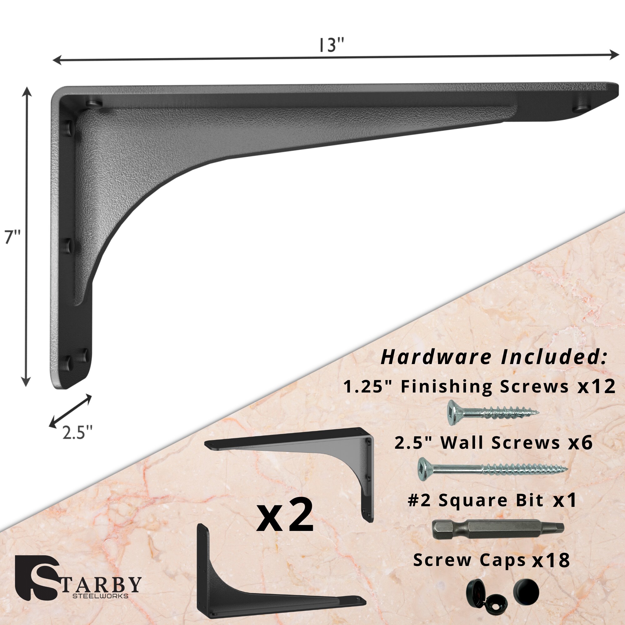 STARBY SB-GLADIATOR-13 Shelving-Hardware - View #3