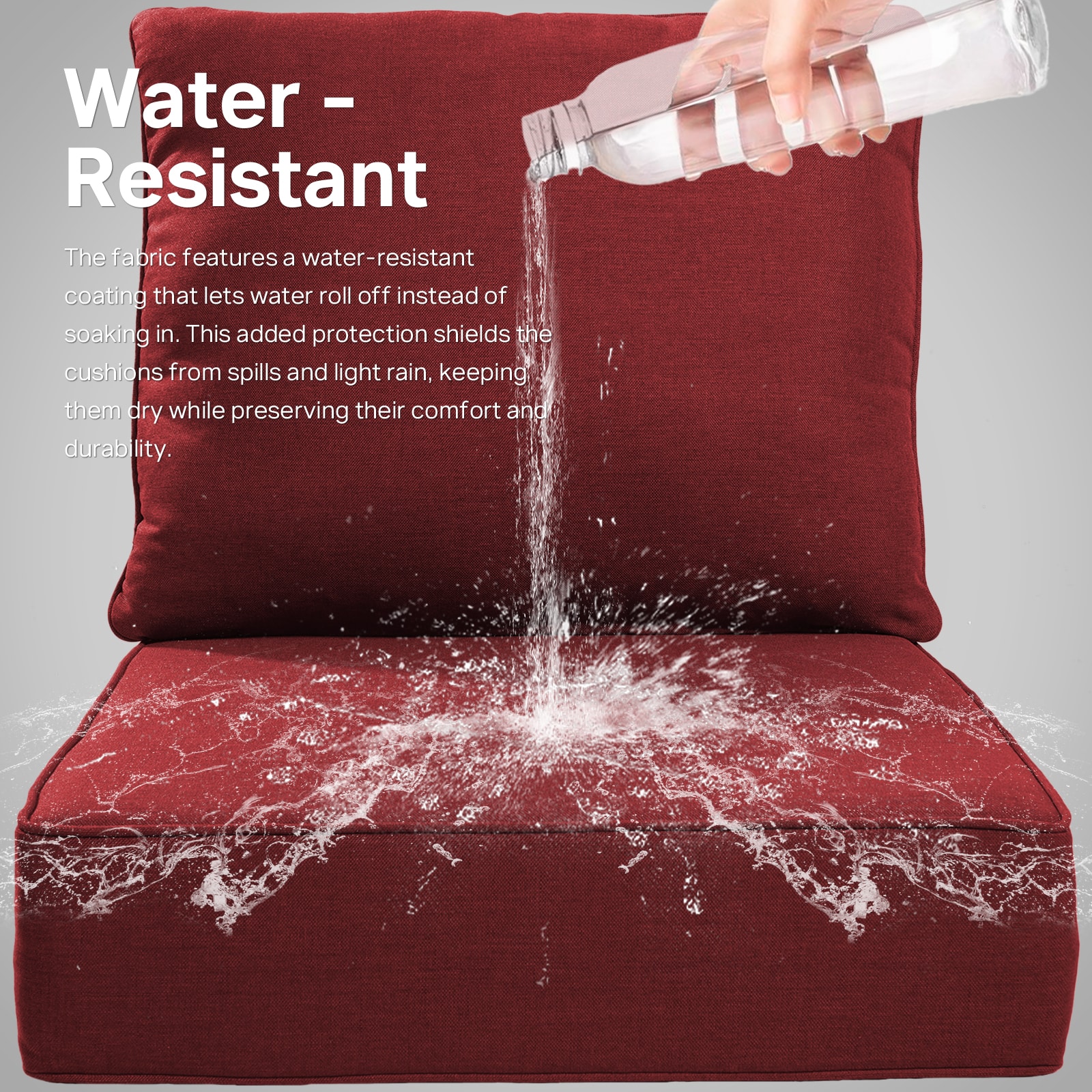 Rilyson FSZBD022-5 Patio-Furniture-Cushions - View #4