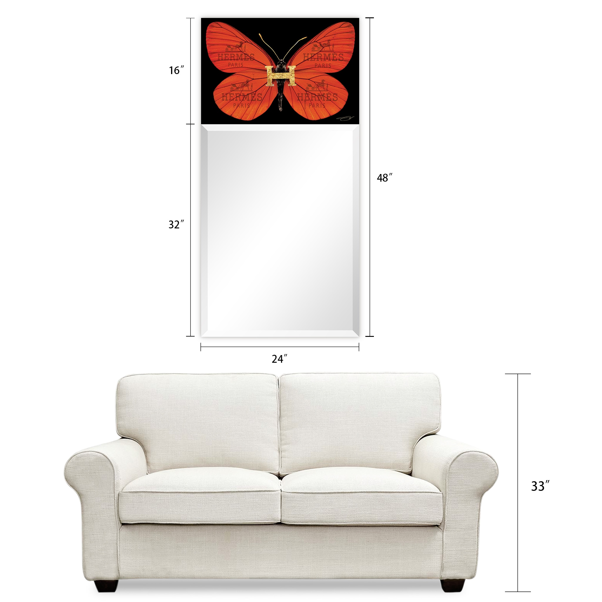 Empire Art Direct TAM-JP6062-2448T Decor-Mirrors - View #9