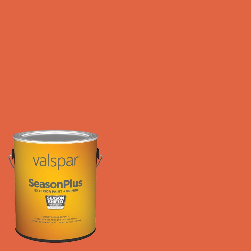 Valspar Signature Satin Quite Red 1011-3 Latex Interior Paint + Primer  (1-Gallon) at