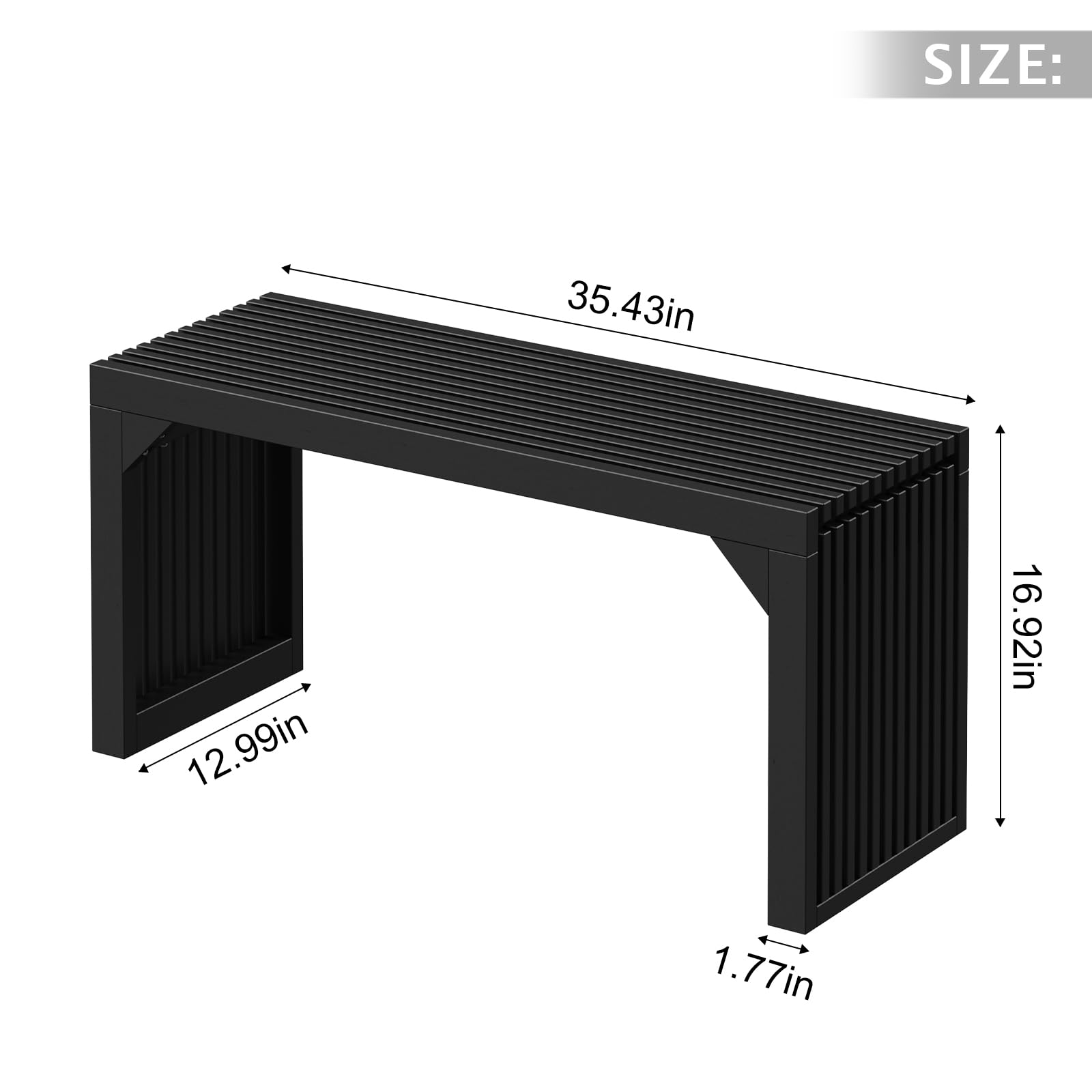 FurniFusion SF-Y-GSD-35-B Dining-Benches - View #7