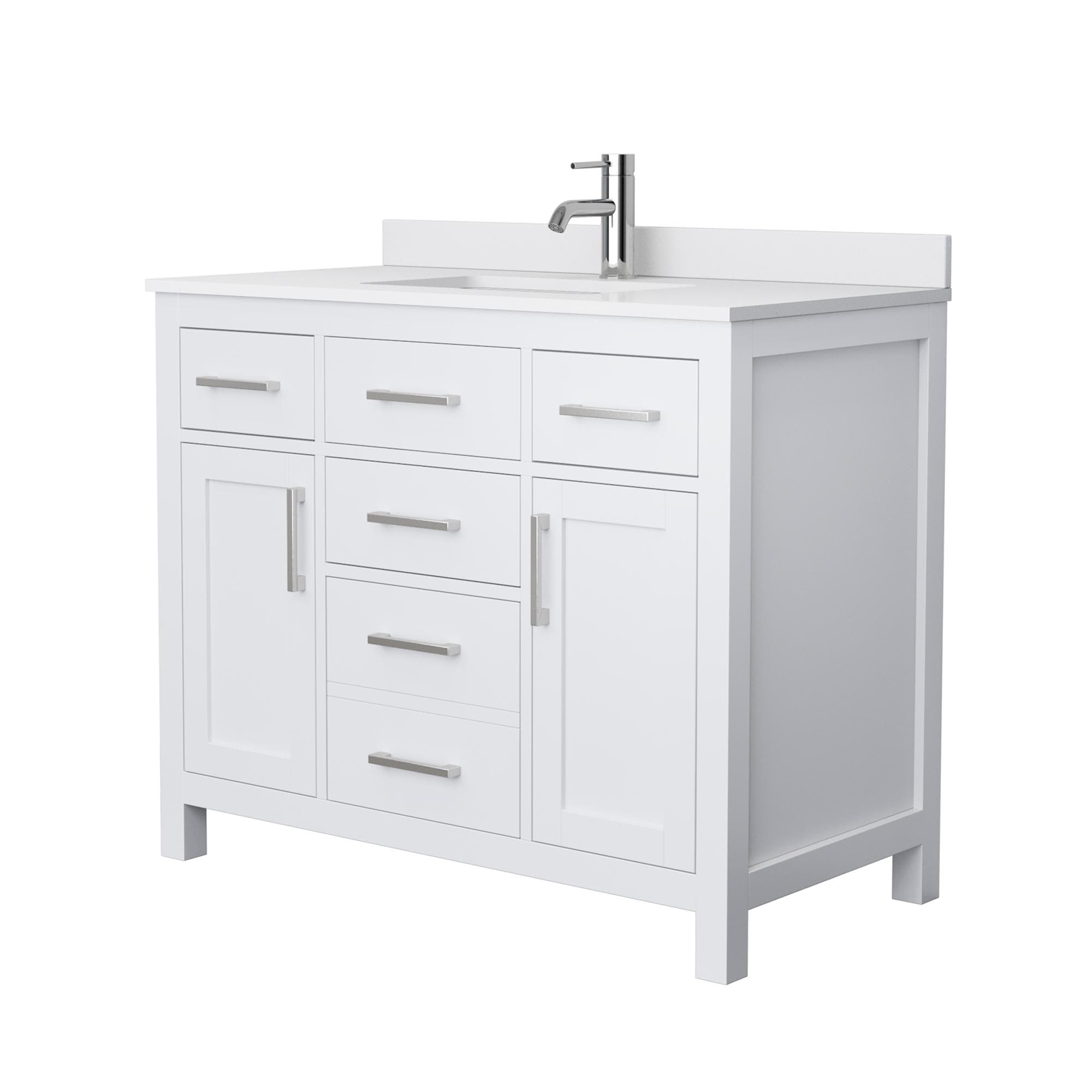 Wyndham Collection WCG242442SWHWCUNSMXX Bath-Vanity-Combo - View #2