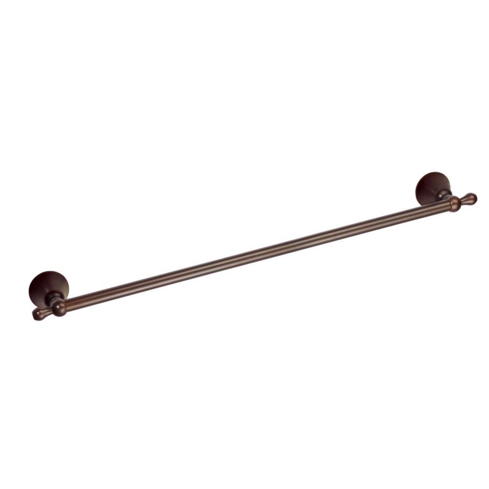 Danze D441601BR Bannockburn 24-in Tumbled Bronze Wall mount Single Towel Bar