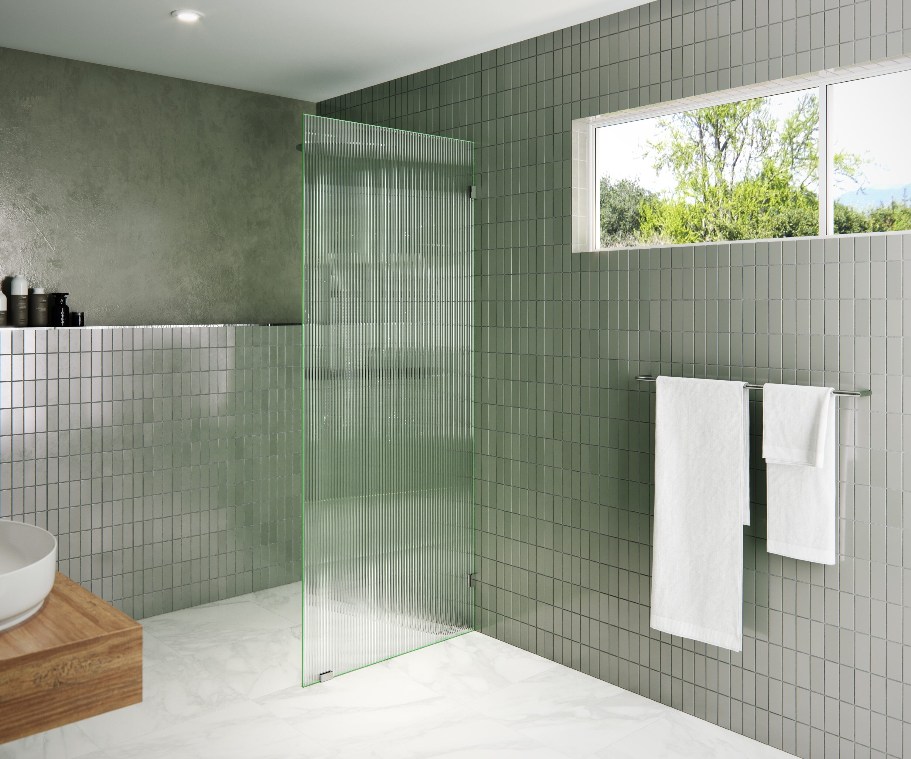 Glass Warehouse GW-FL-30-CH Shower-Doors - View #3