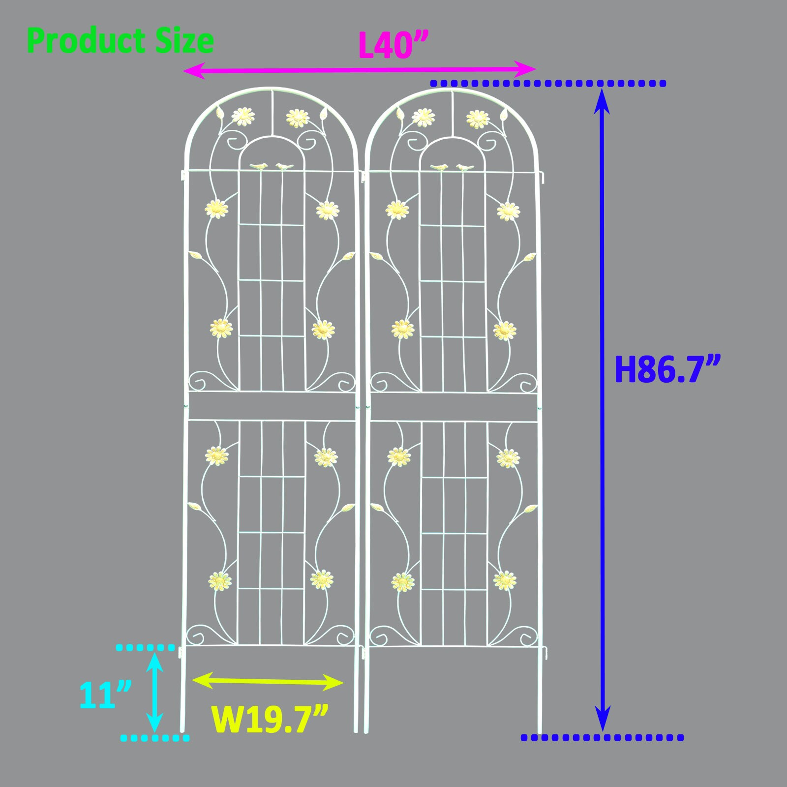 ToolCat NGG29-17-TTX Garden-Trellis - View #4