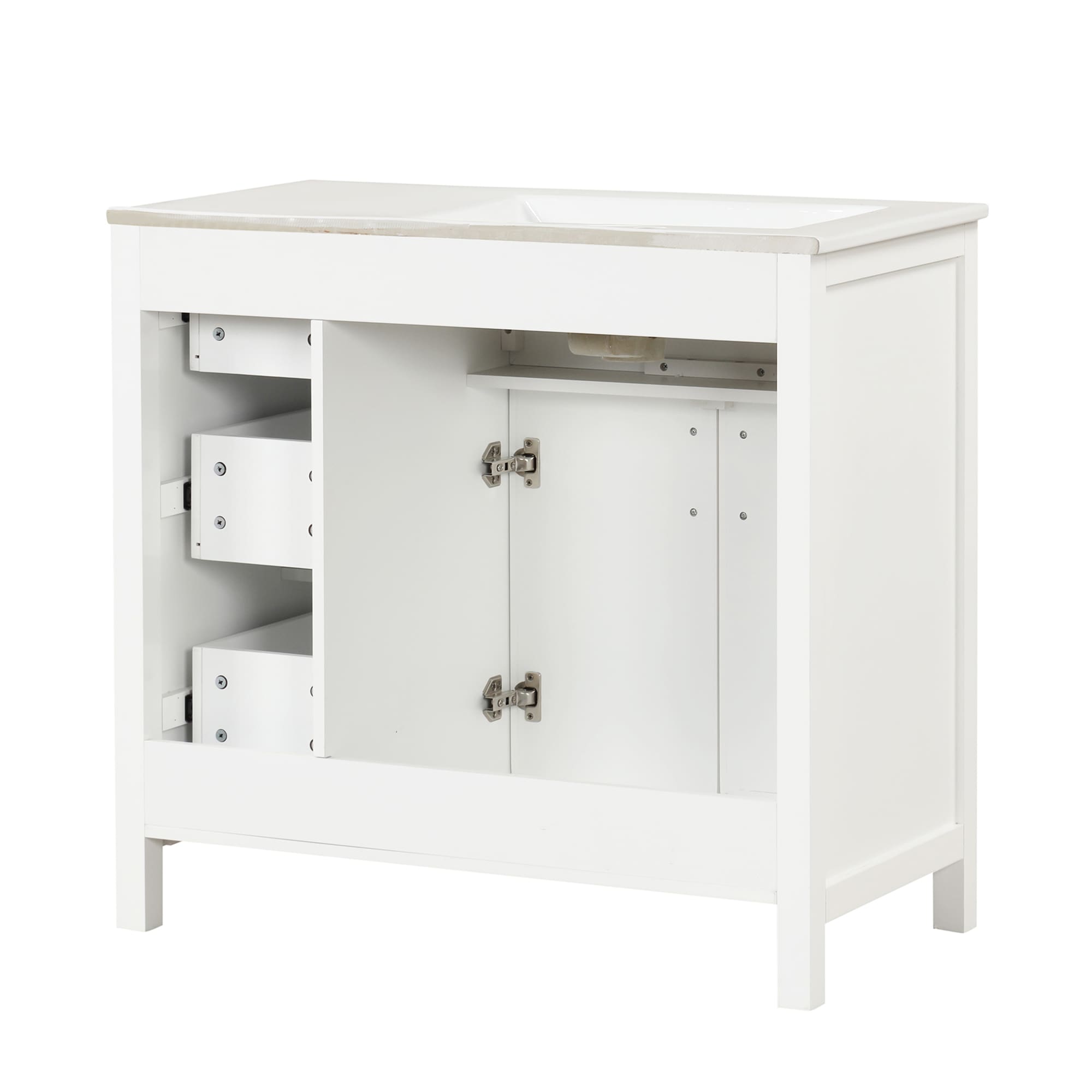 WELLFOR NIE-M5TP995 Bath-Vanity-Combo - View #8