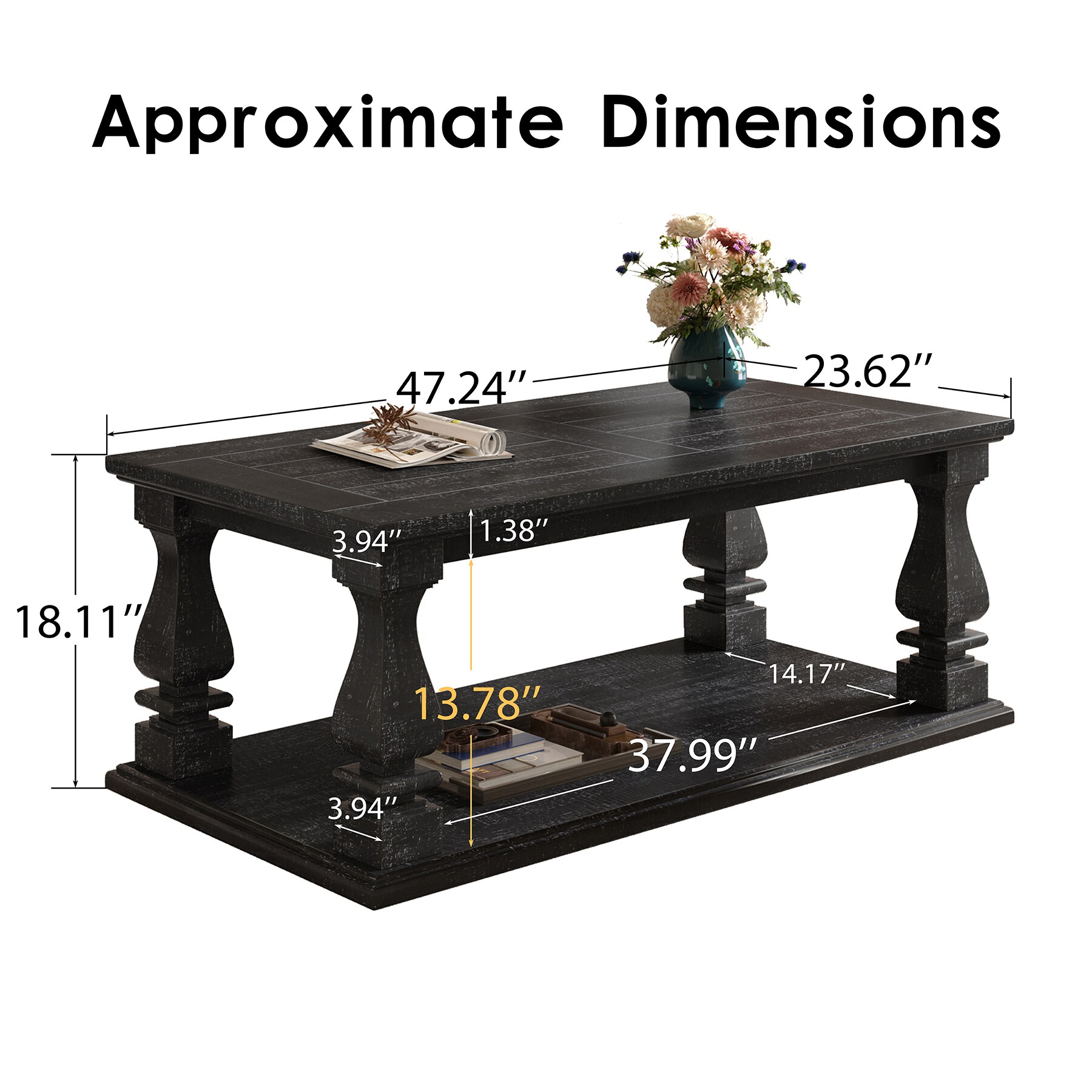SINOFURN SYB930046WT Coffee-Tables - View #6