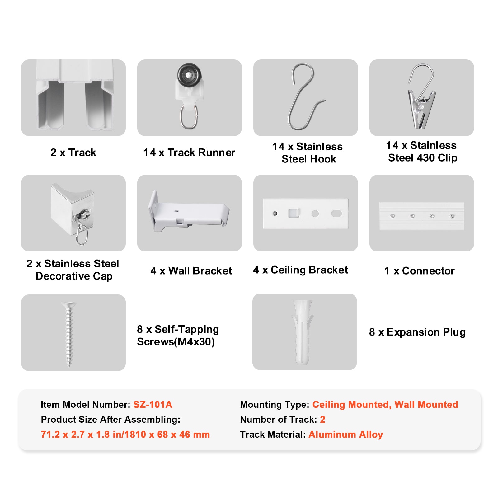 SVOPES SVOPESTHBCLGD10296V0 Curtain-Rods - View #8