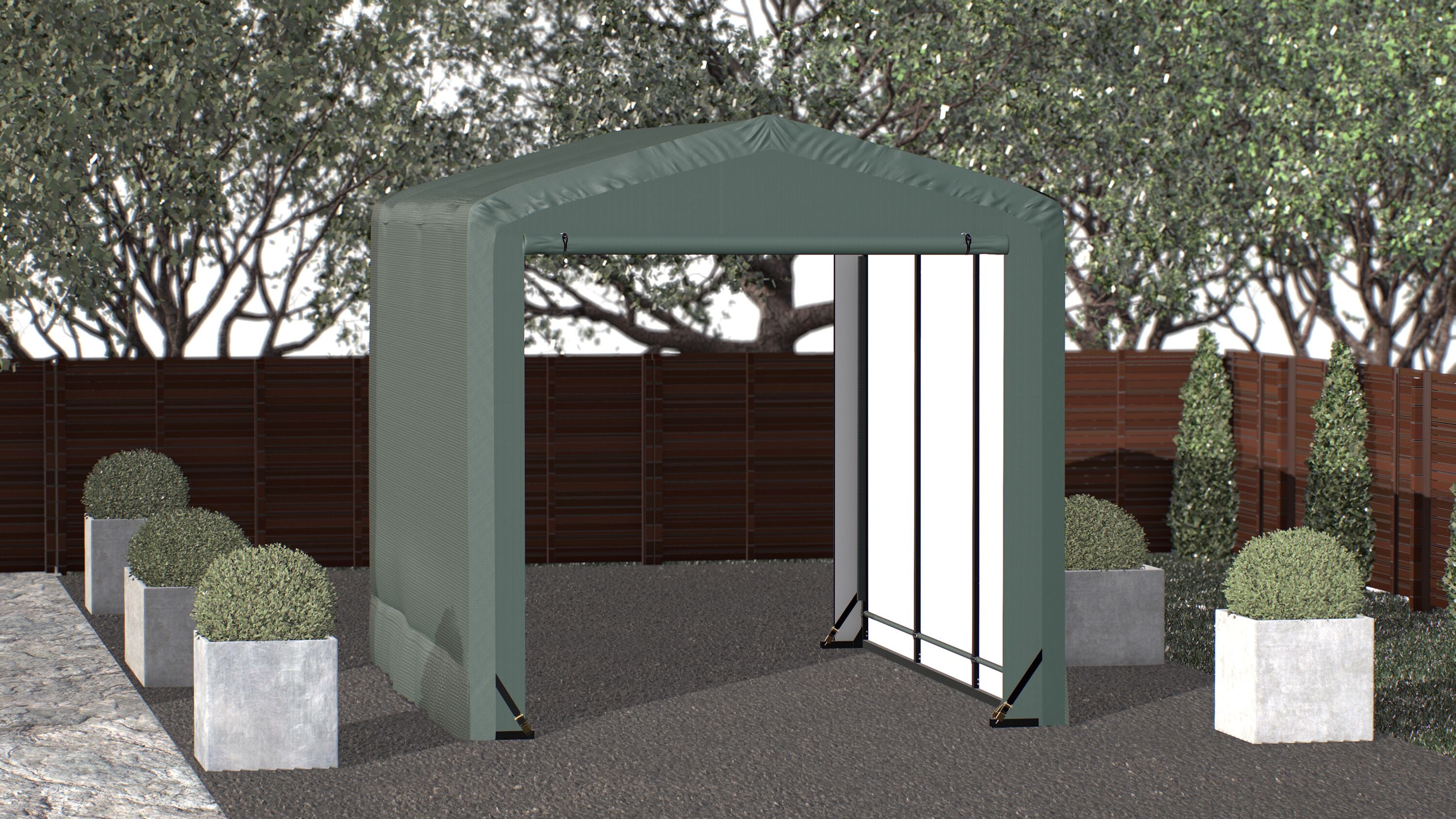 ShelterLogic SQAACC0104C01001410 Garage-Buildings - View #3