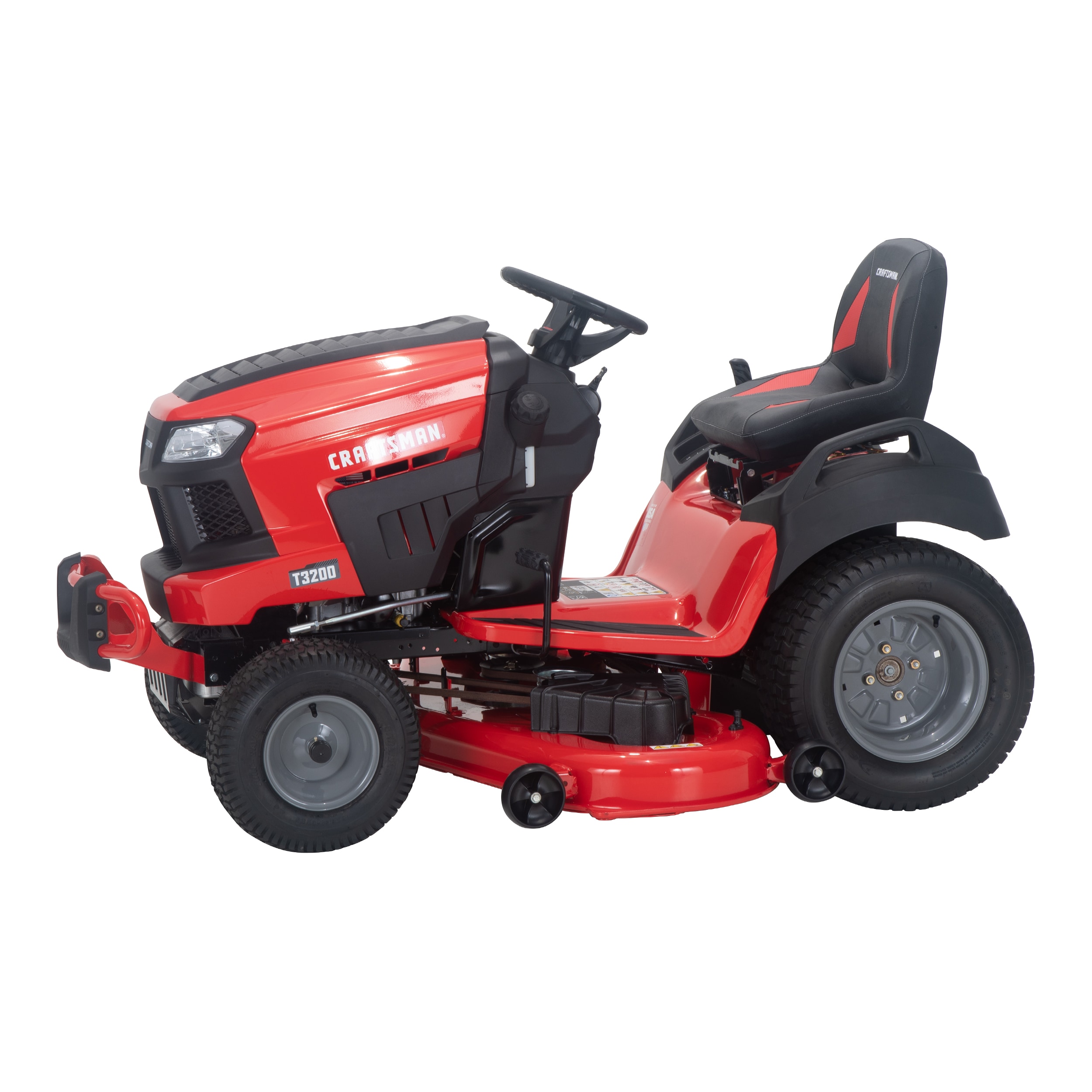 CRAFTSMAN T210 Turn Tight 18-HP Hydrostatic 42-in Riding Lawn Mower ...