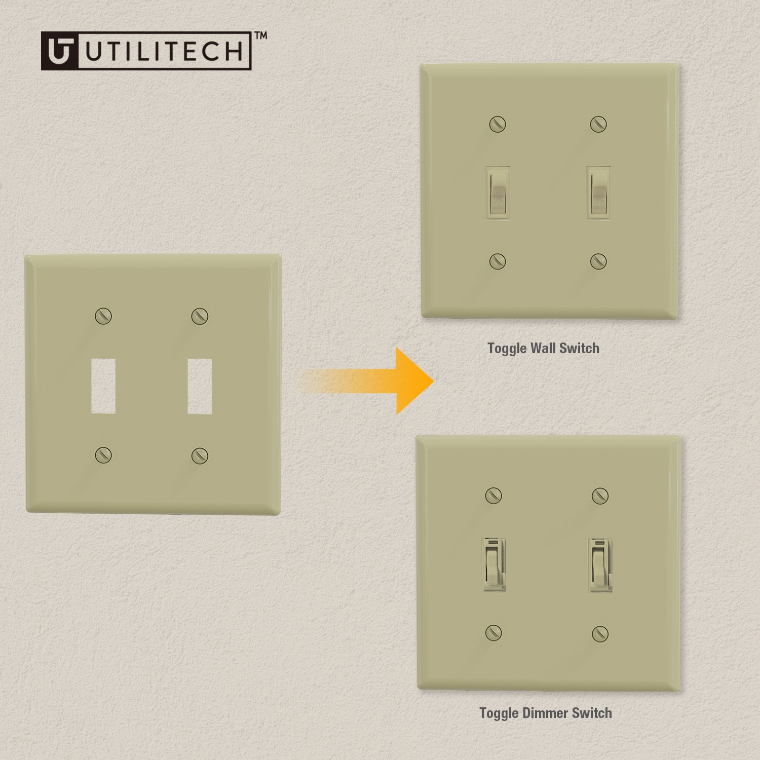 Utilitech 3012-IV10 Electrical-Wall-Plates - View #5