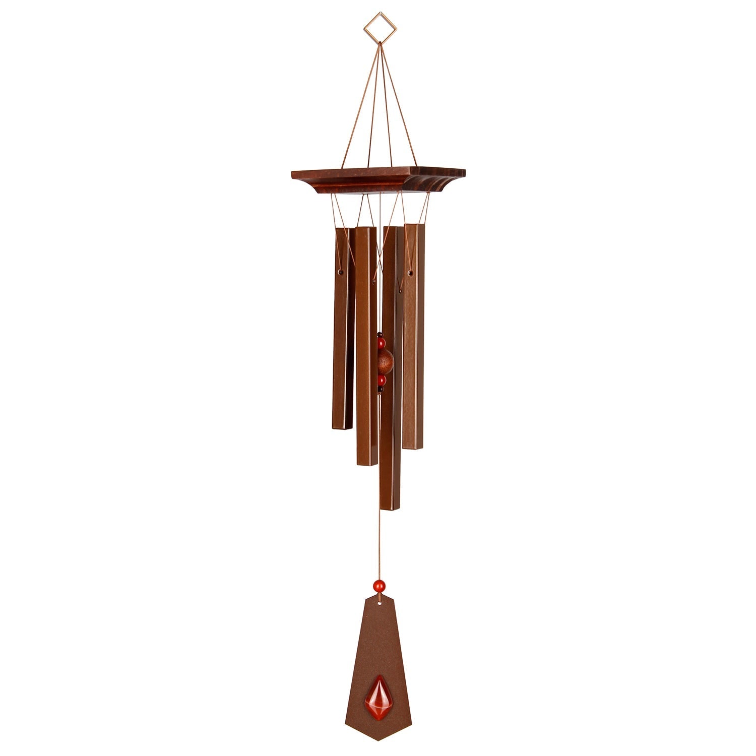 Woodstock Chimes RCA 22-Inches Amber Metal Wind Chime