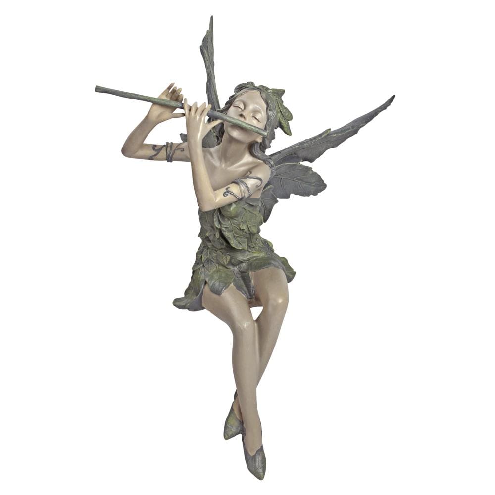 Design Toscano CL5276 19-Inches H x 10.5-Inches W Off-white Fairy Garden Statue