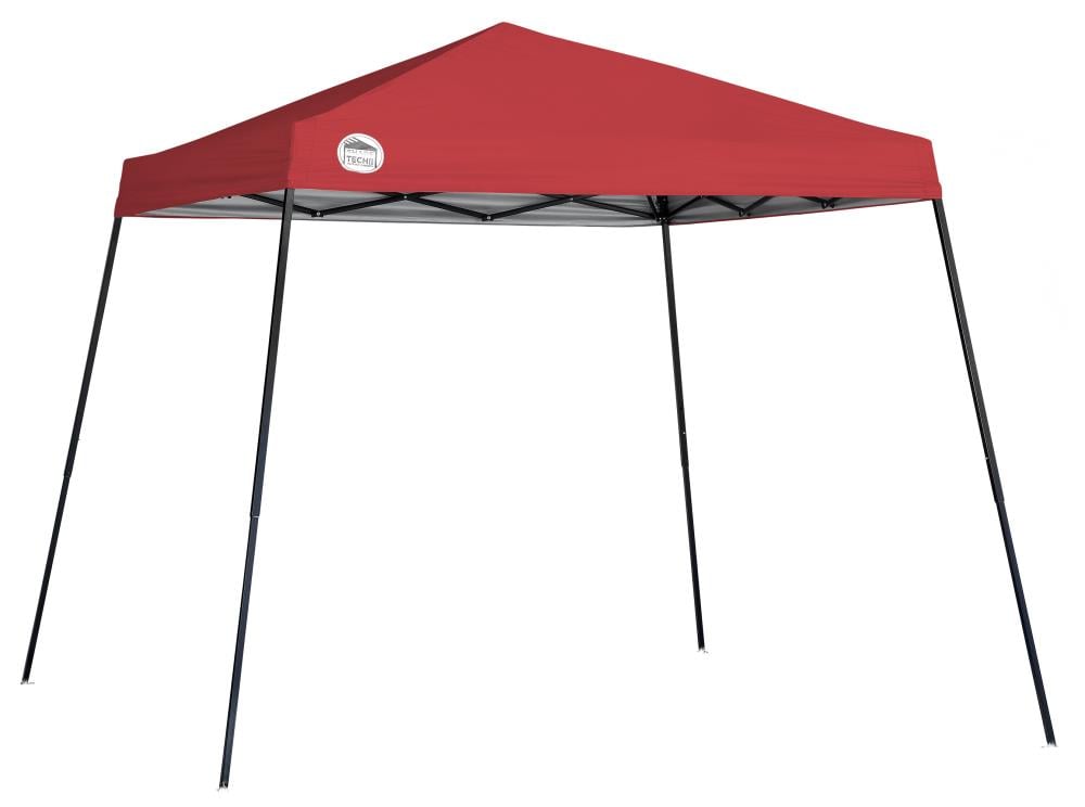 Quik Shade 9.42-ft x 9.42-ft Square Red Pop-up Canopy at Lowes.com