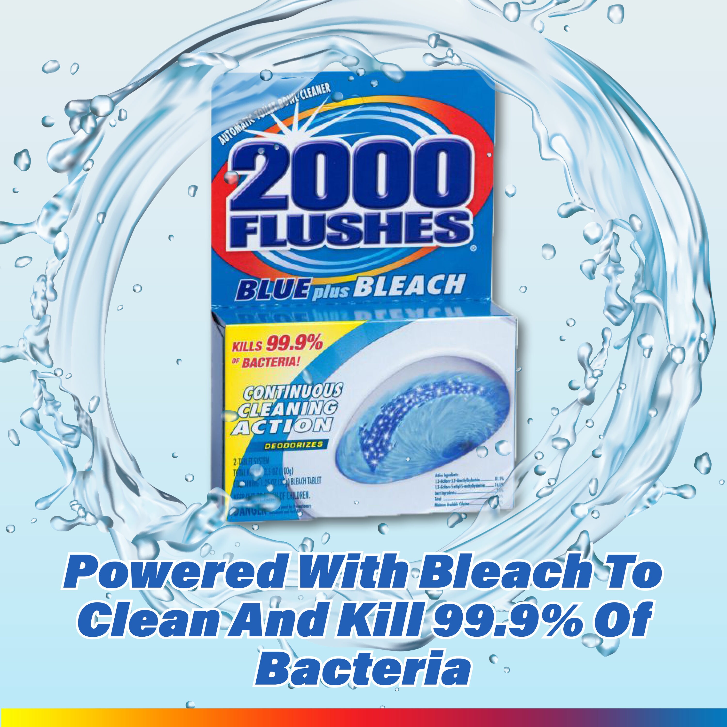 2000 Flushes 20808 Toilet-Bowl-Cleaners - View #3