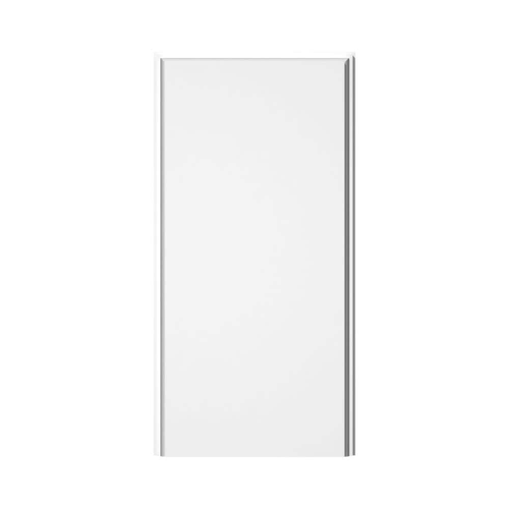 Ekena Millwork PBP040X080X075FOS01 Standard Foster with Beveled Edge 4-in x 8-in Primed PVC Square Rosette