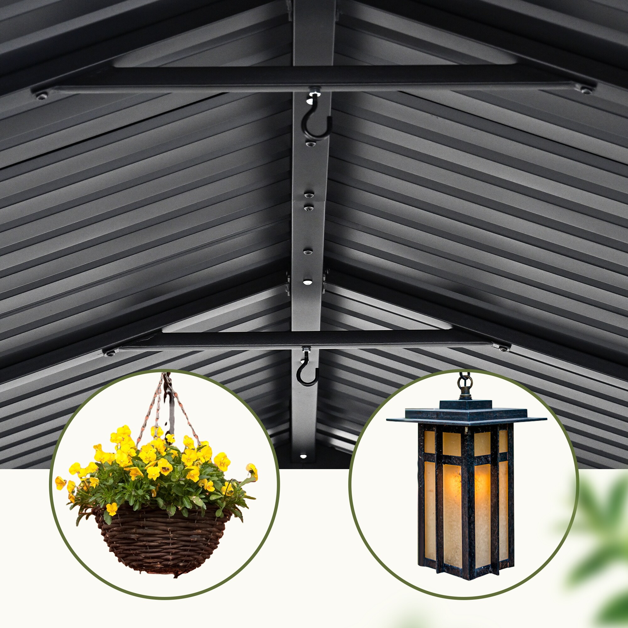  ZPPFDJR-1113-Z-WL3 Wood-Resin-Gazebos - View #6