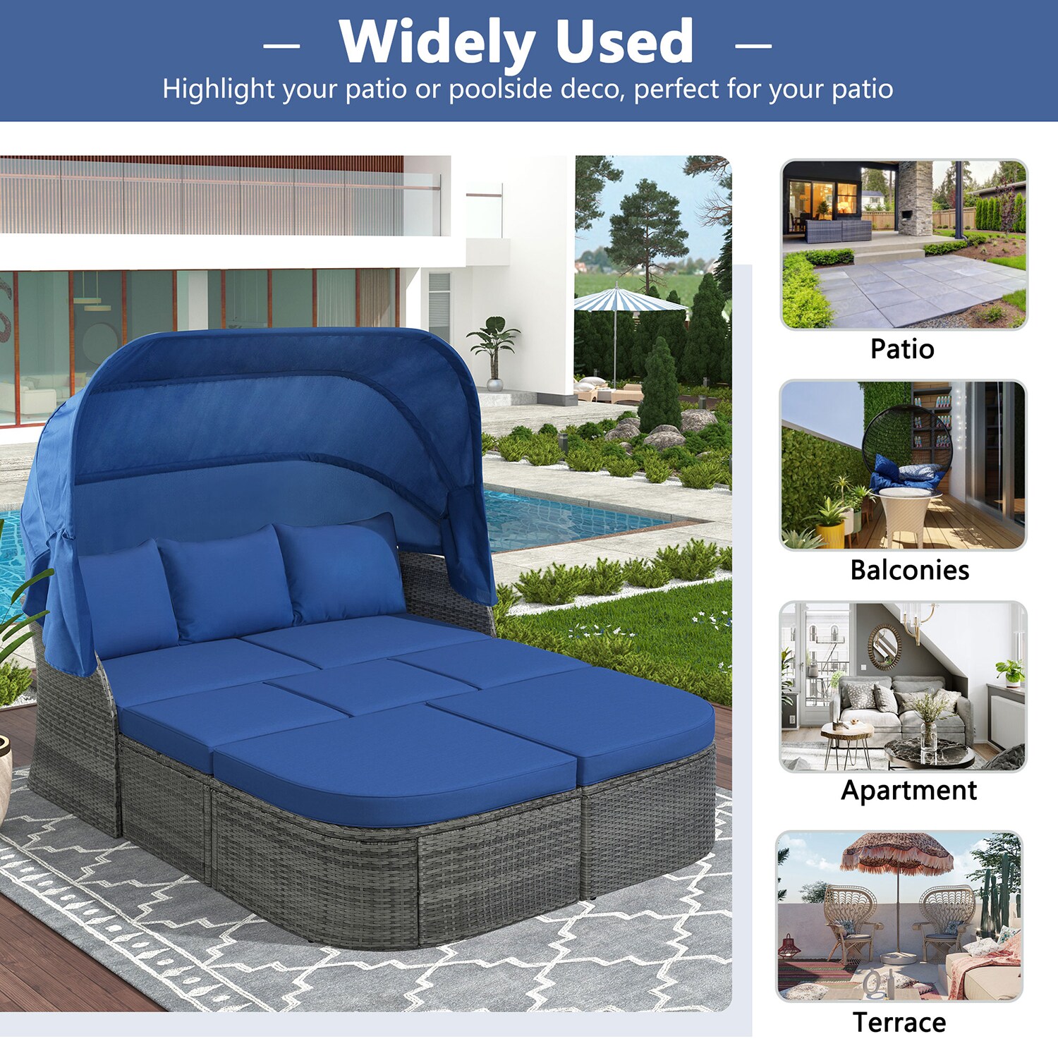 GZMR GZ-N71109AAV Patio-Conversation-Sets - View #9