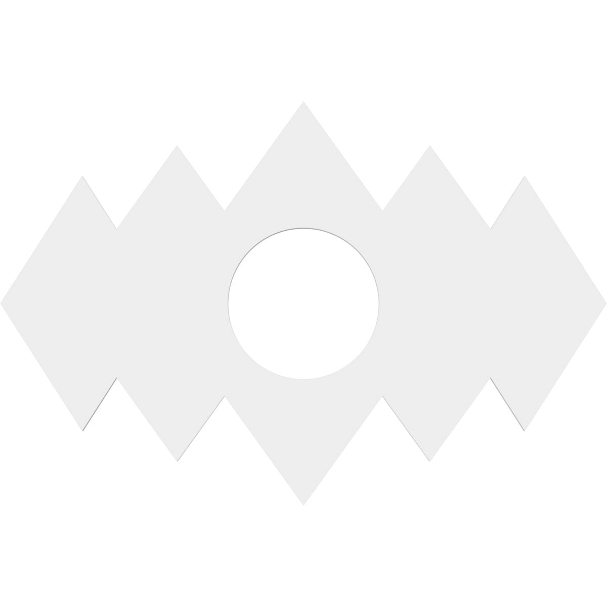 Ekena Millwork CMP12X8ZE-03000 Ceiling-Medallions - View #4