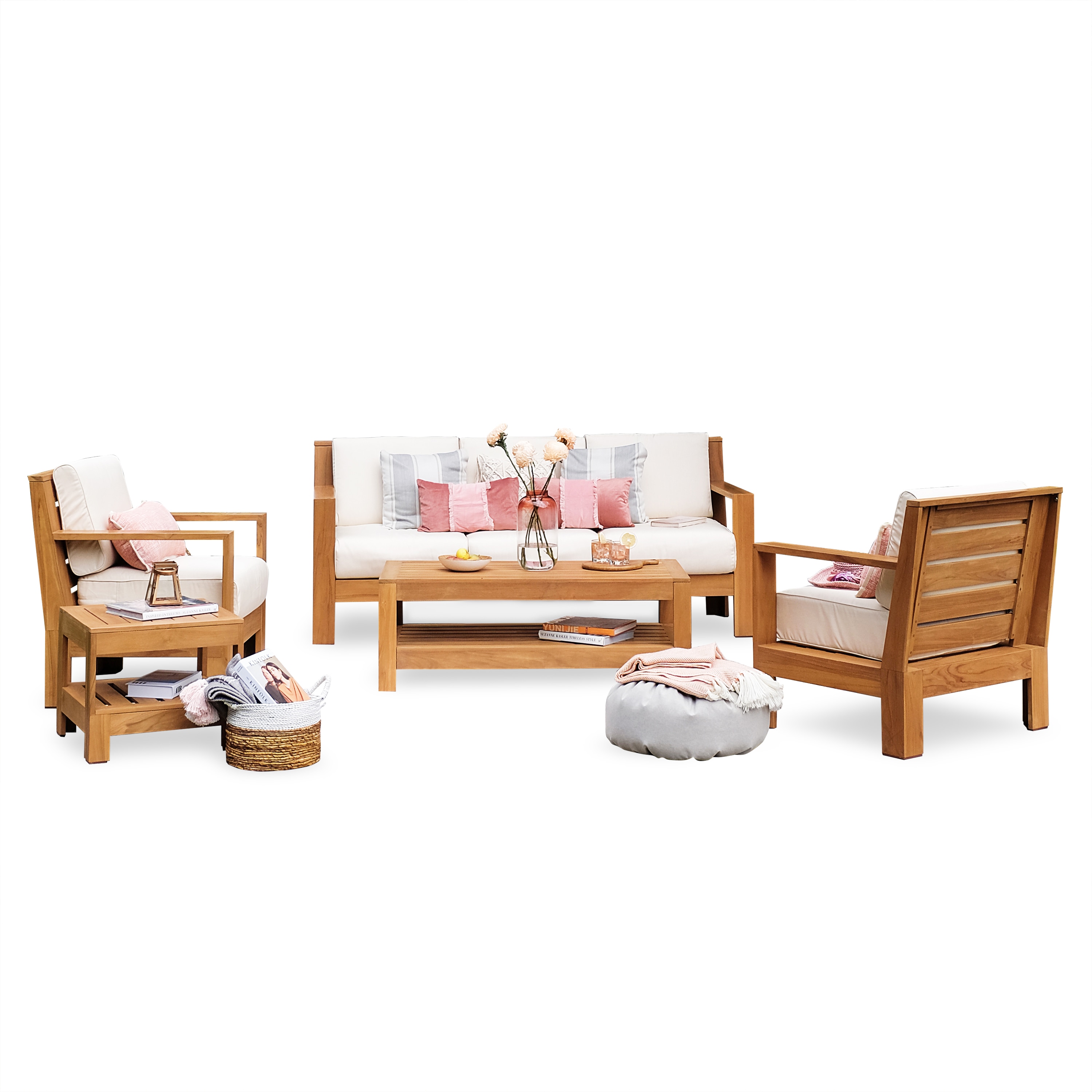Cambridge Casual 610636-TW-XX-VL-XX Patio-Conversation-Sets - View #2