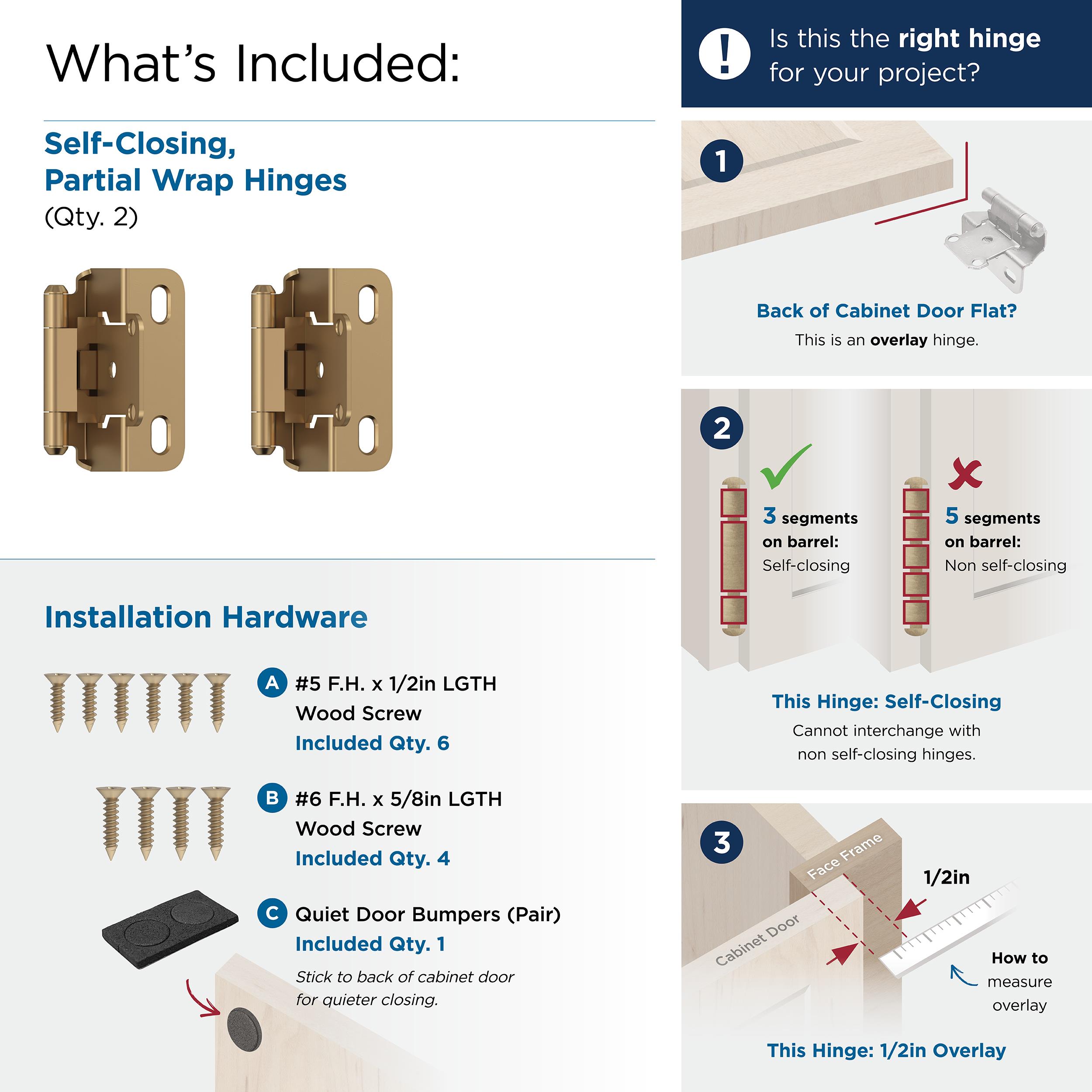 Amerock BPR7550CZ Cabinet-Hinges - View #4