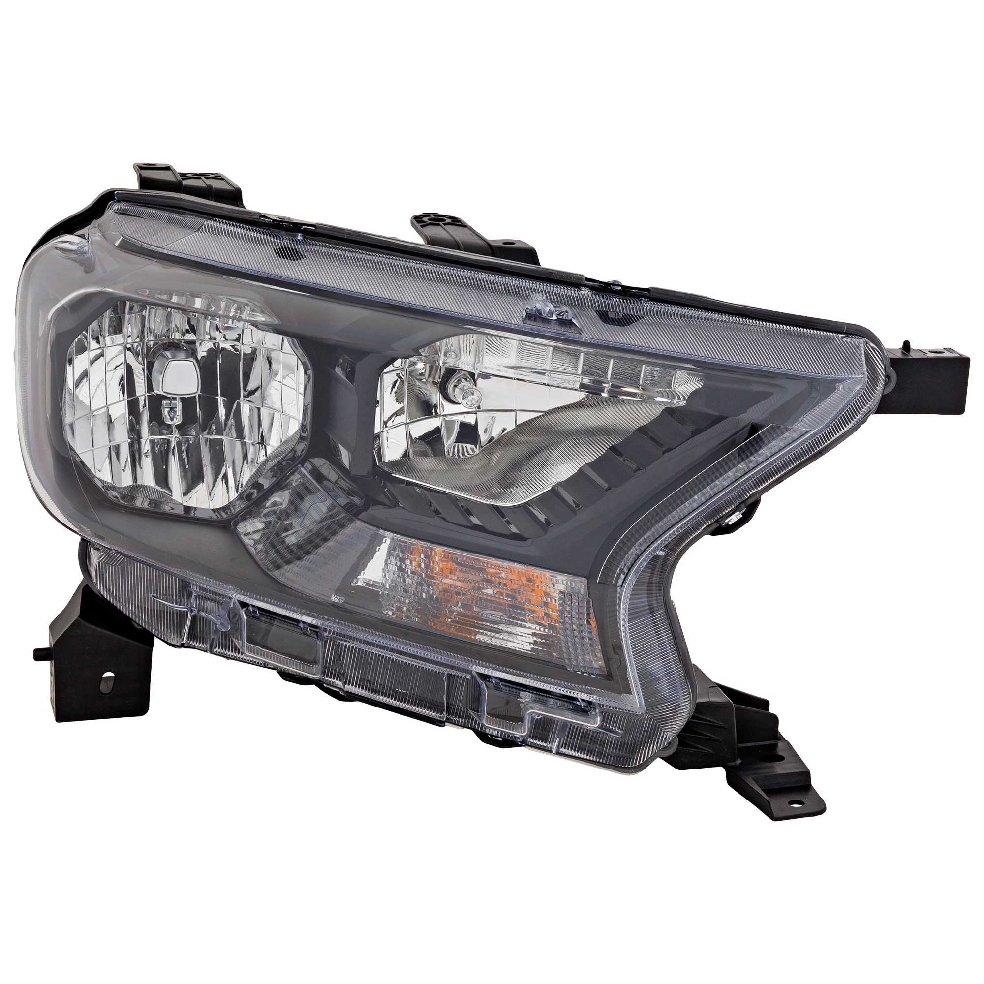 Garage-Pro GPRF10010165Q Passenger Side Headlight for Ford Ranger XLT 2019-2022 Halogen with bulb(s) CAPA Replaces# KB3Z13008K